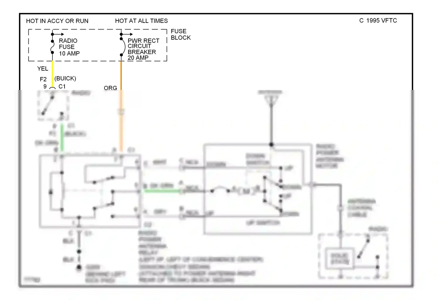 Chevrolet Caprice Impala SS  (1995-1996) solid state wiring diagram  (3 of 5)