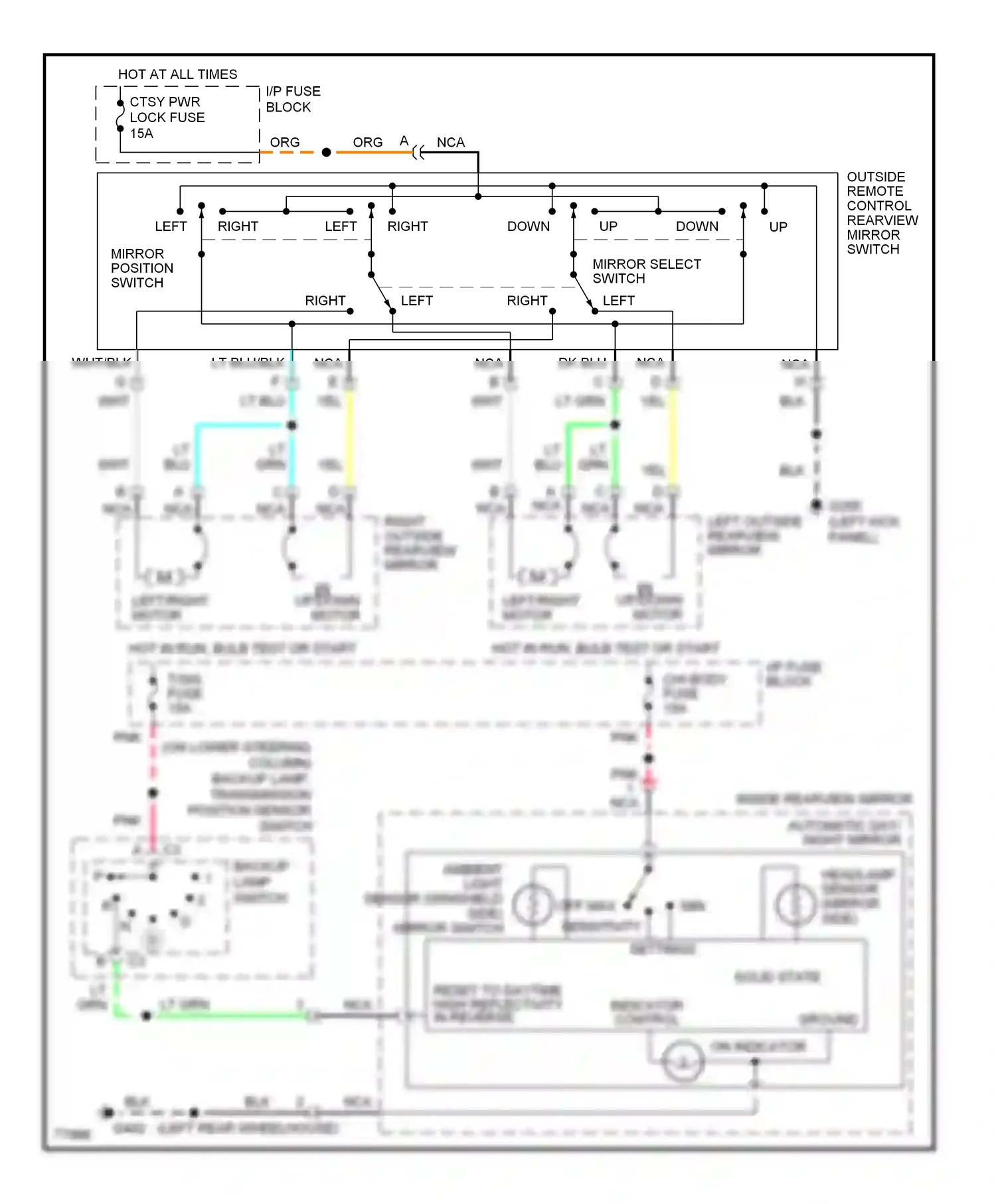 Chevrolet Caprice Impala SS  (1995-1996) solid state wiring diagram  (4 of 5)