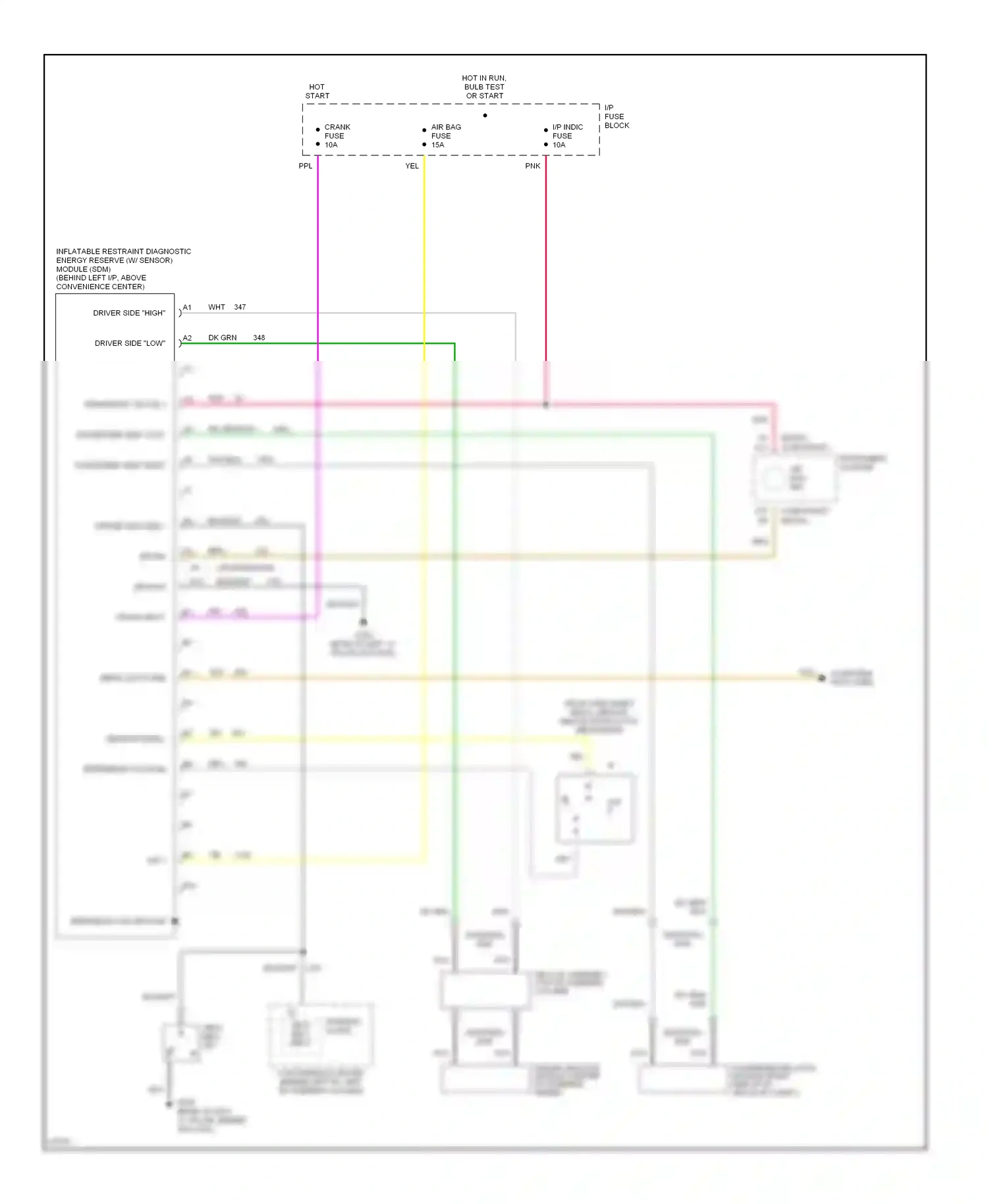 Wiring diagram tan for Chevrolet Caprice IV (1990-1996) (20 of 21)