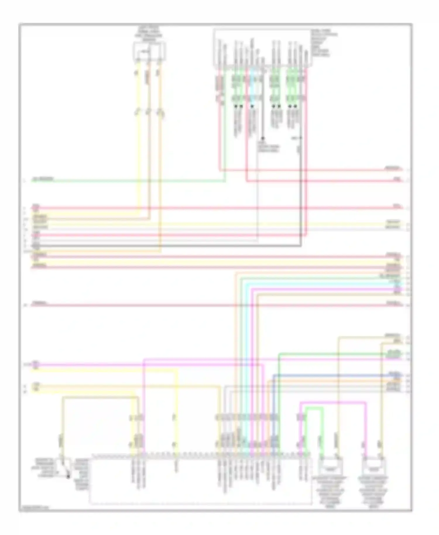 Captiva Chevrolet I facelift 2 (2013-2016): Wiring diagram engine performance 2.4l vin k (3 of 6)