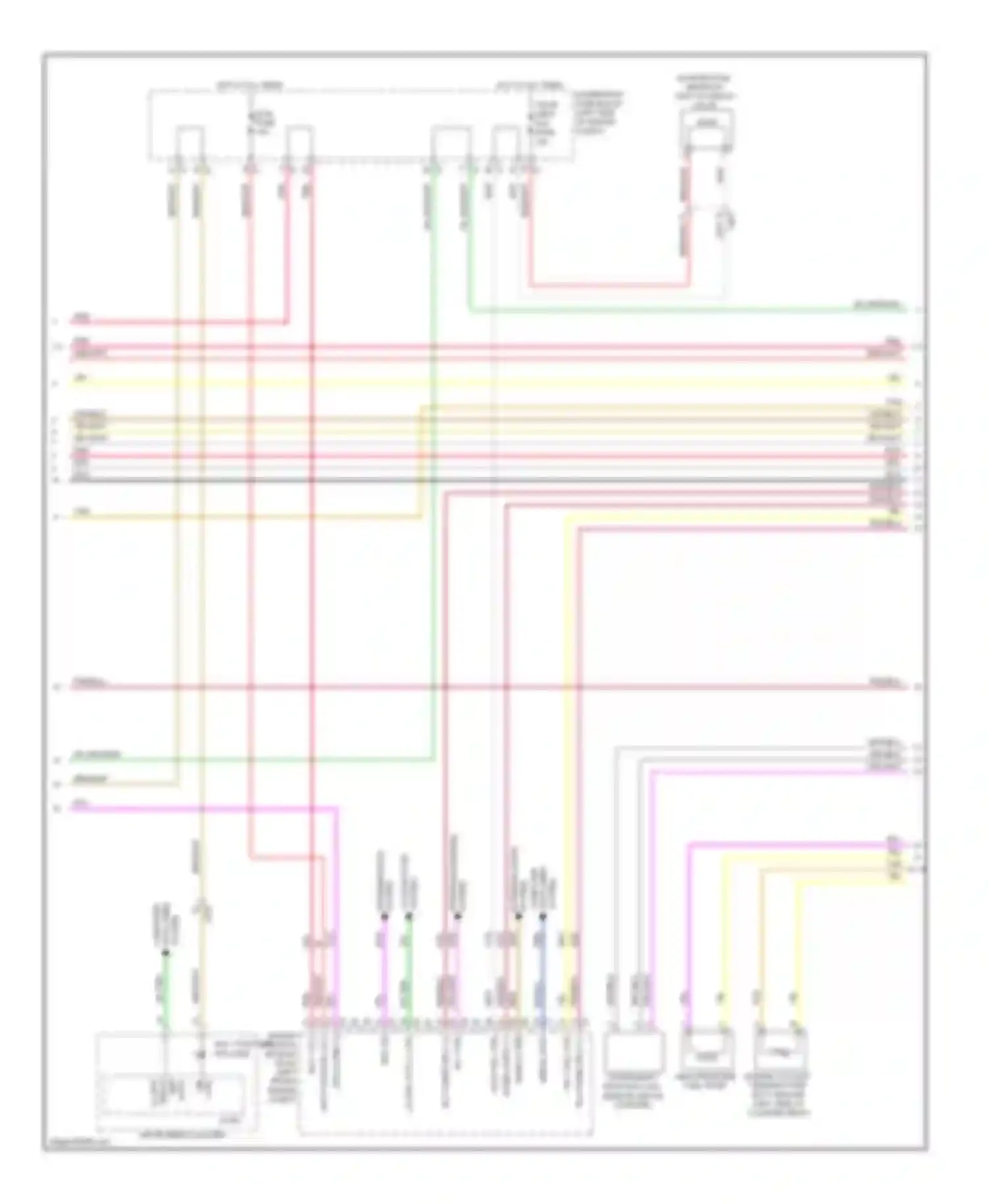 Captiva Chevrolet I facelift 2 (2013-2016): Wiring diagram engine performance 3.0l vin 5 (2 of 6)