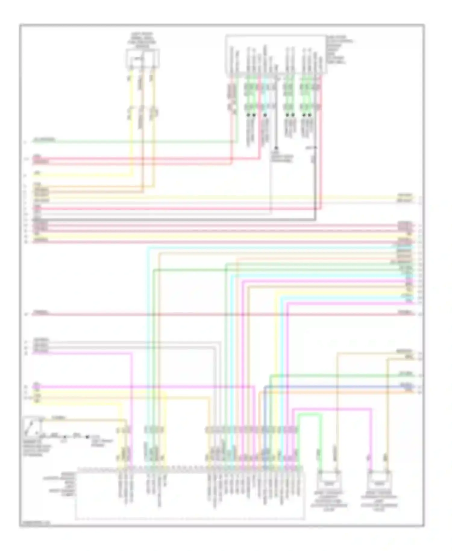 Captiva Chevrolet I facelift 2 (2013-2016): Wiring diagram engine performance 3.0l vin 5 (3 of 6)