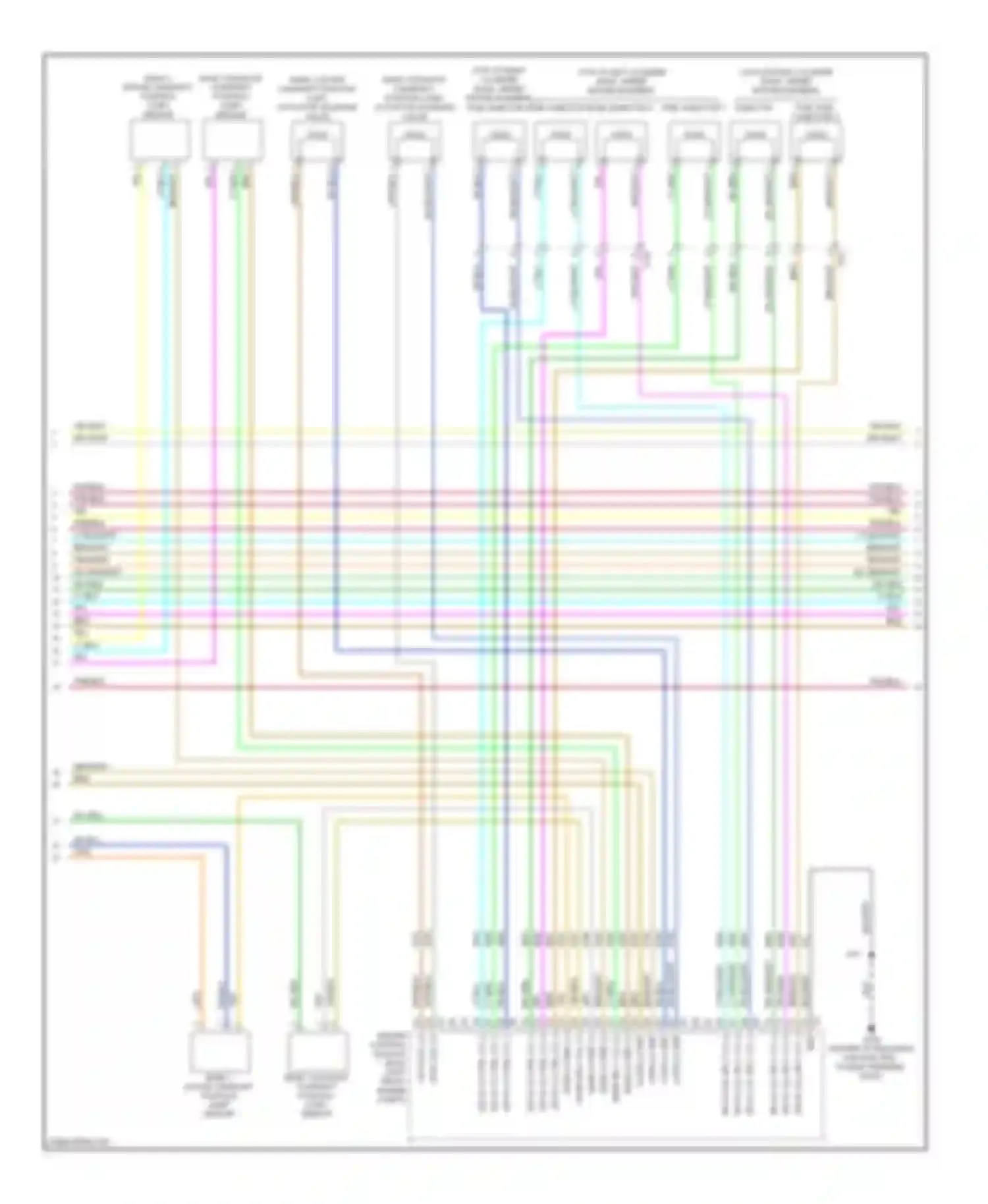 Captiva Chevrolet I facelift 2 (2013-2016): Wiring diagram engine performance 3.0l vin 5 (4 of 6)