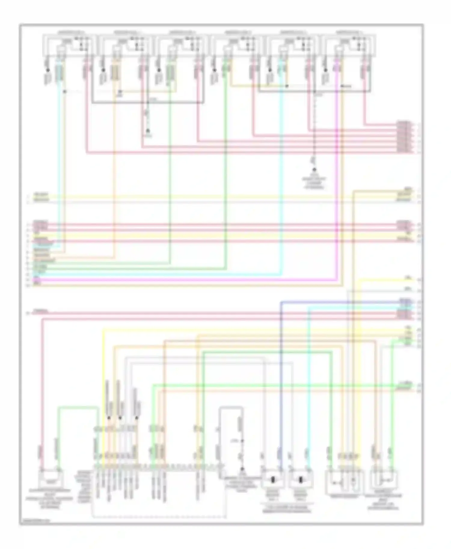 Captiva Chevrolet I facelift 2 (2013-2016): Wiring diagram engine performance 3.0l vin 5 (5 of 6)