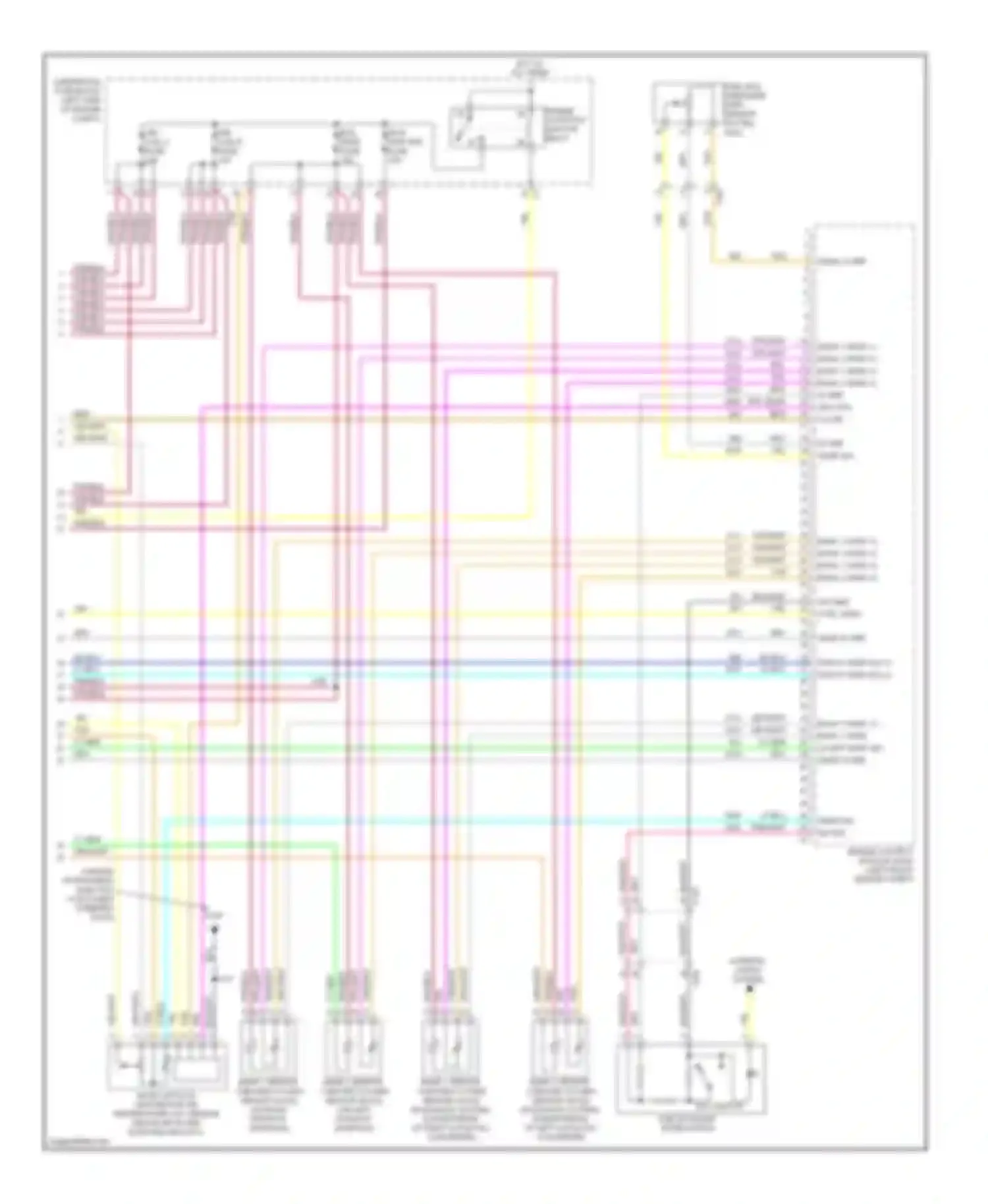 Captiva Chevrolet I facelift 2 (2013-2016): Wiring diagram engine performance 3.0l vin 5 (6 of 6)