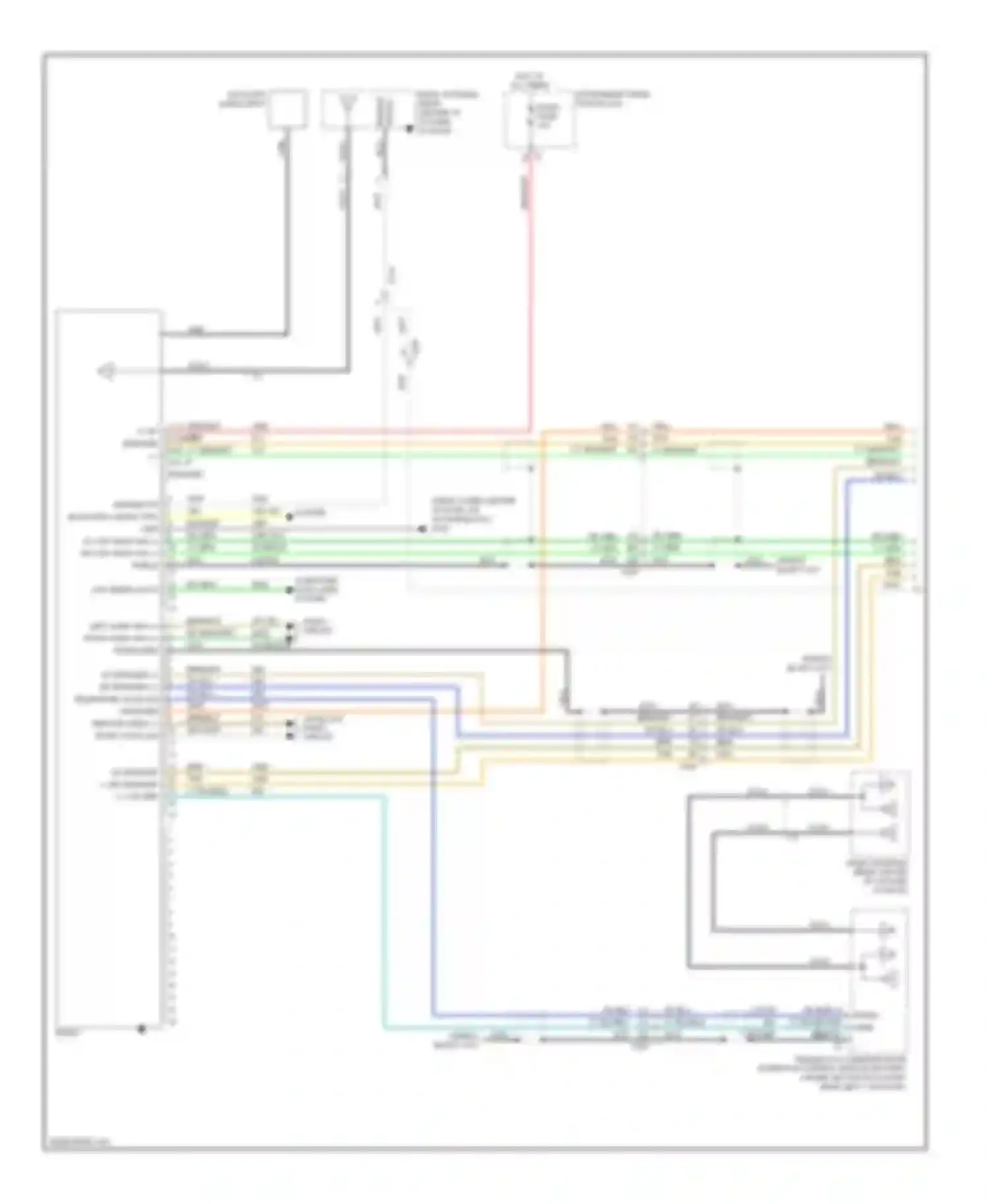 Wiring diagram computer data lines system for Chevrolet Captiva I facelift 2 (2013-2016) (28 of 46)