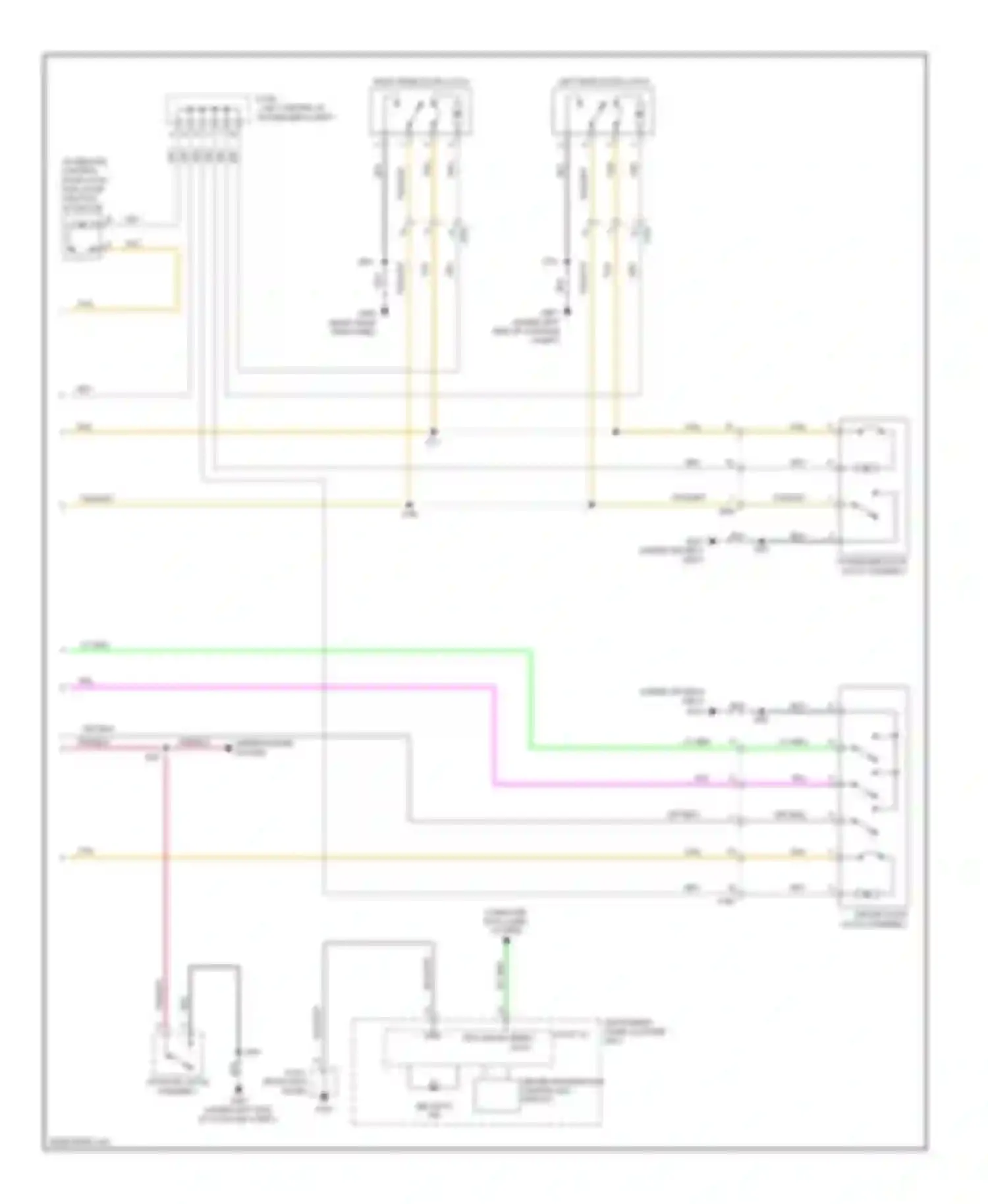 Wiring diagram computer data lines system for Chevrolet Captiva I facelift 2 (2013-2016) (7 of 46)