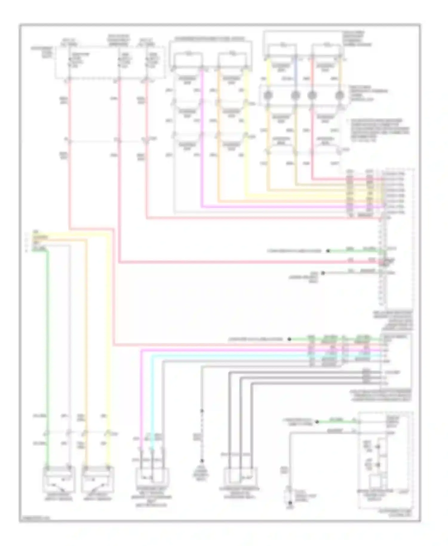 Wiring diagram computer data lines system for Chevrolet Captiva I facelift 2 (2013-2016) (39 of 46)