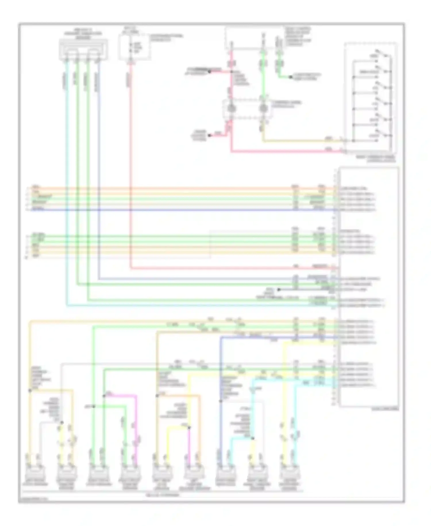 Wiring diagram computer data lines system for Chevrolet Captiva I facelift 2 (2013-2016) (29 of 46)