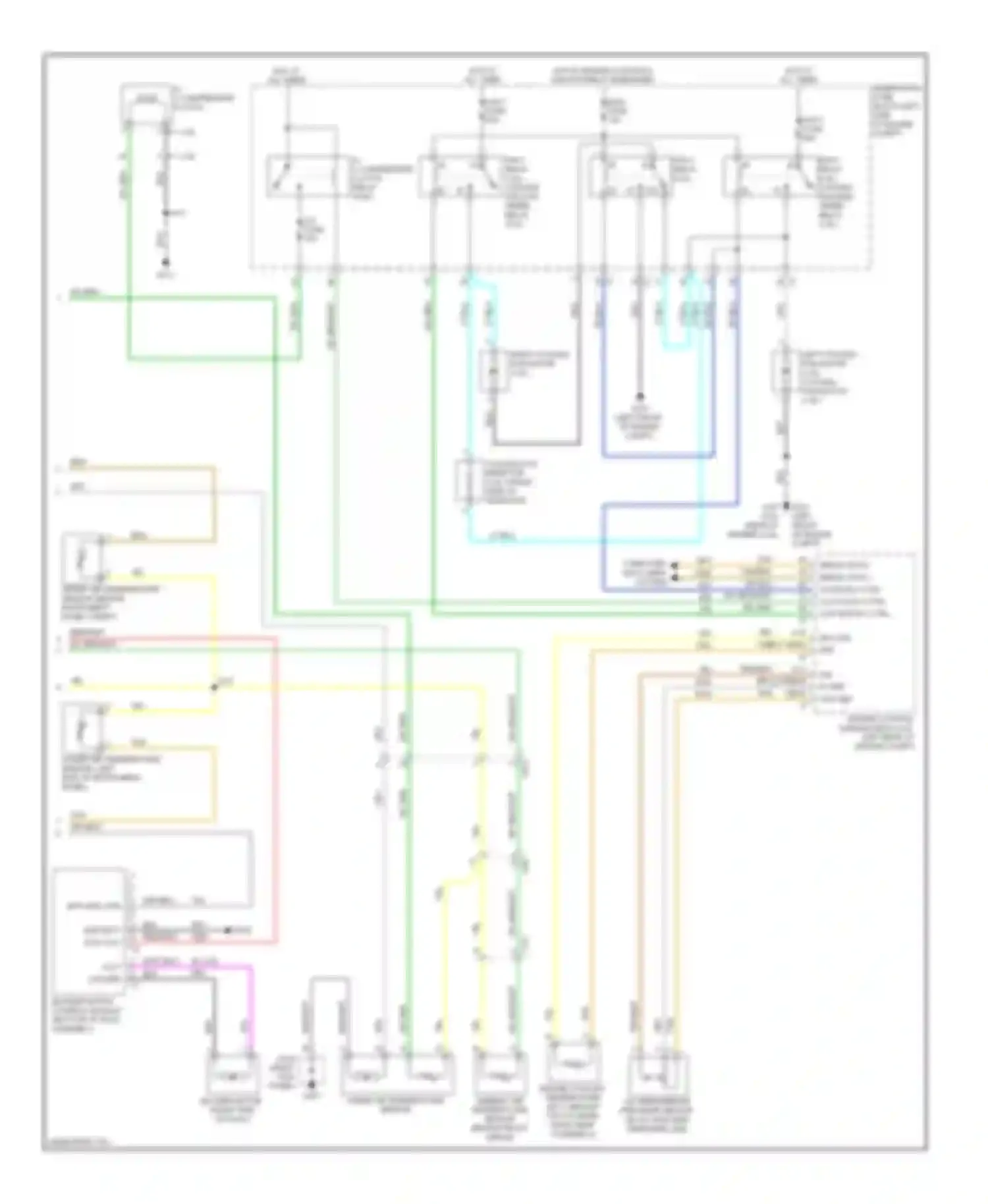 Wiring diagram ecm fuse for Chevrolet Captiva I facelift 2 (2013-2016) (3 of 9)