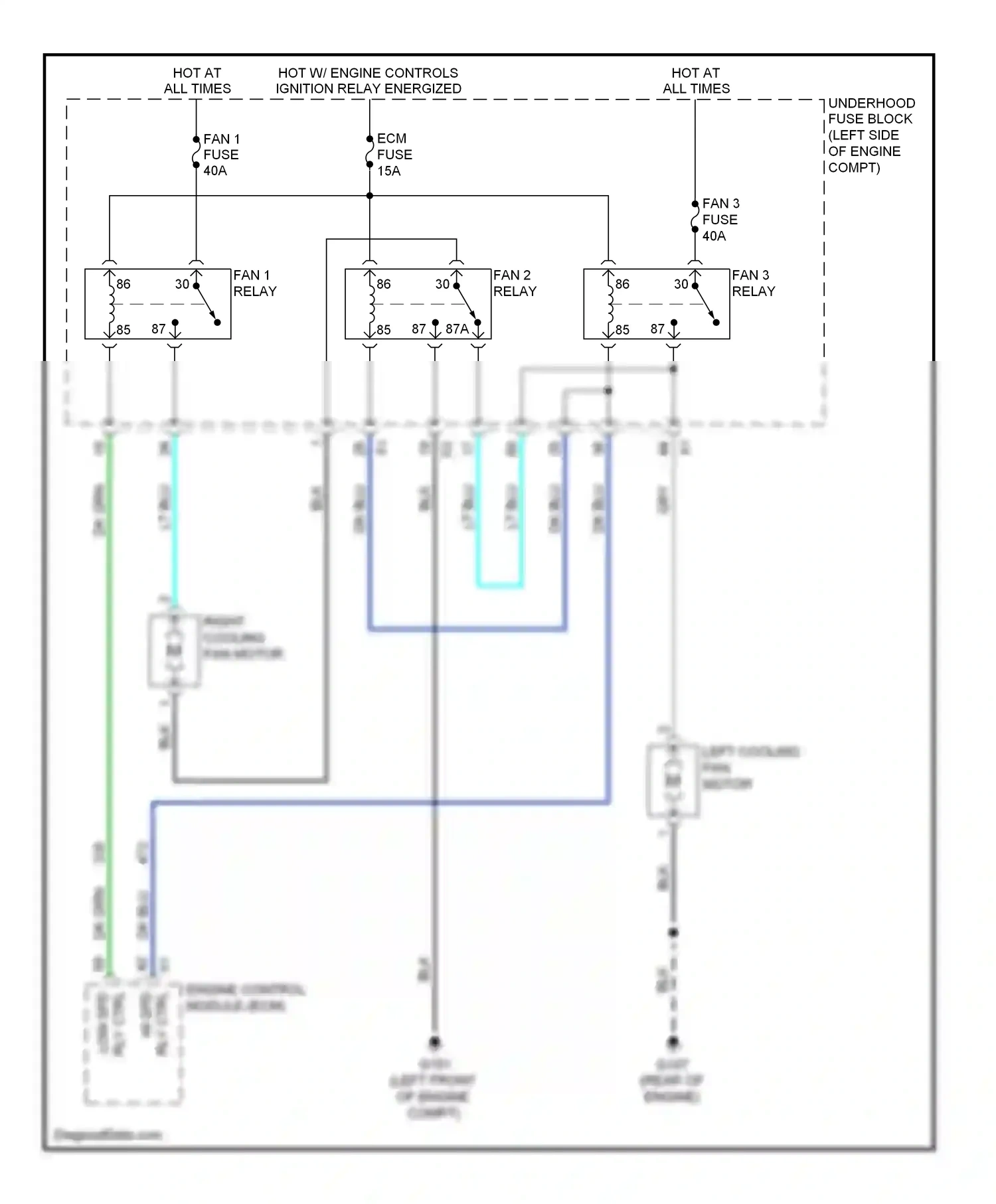 Chevrolet Captiva I facelift 2 (2013-2016) engine control module (ecm) wiring diagram  (1 of 5)