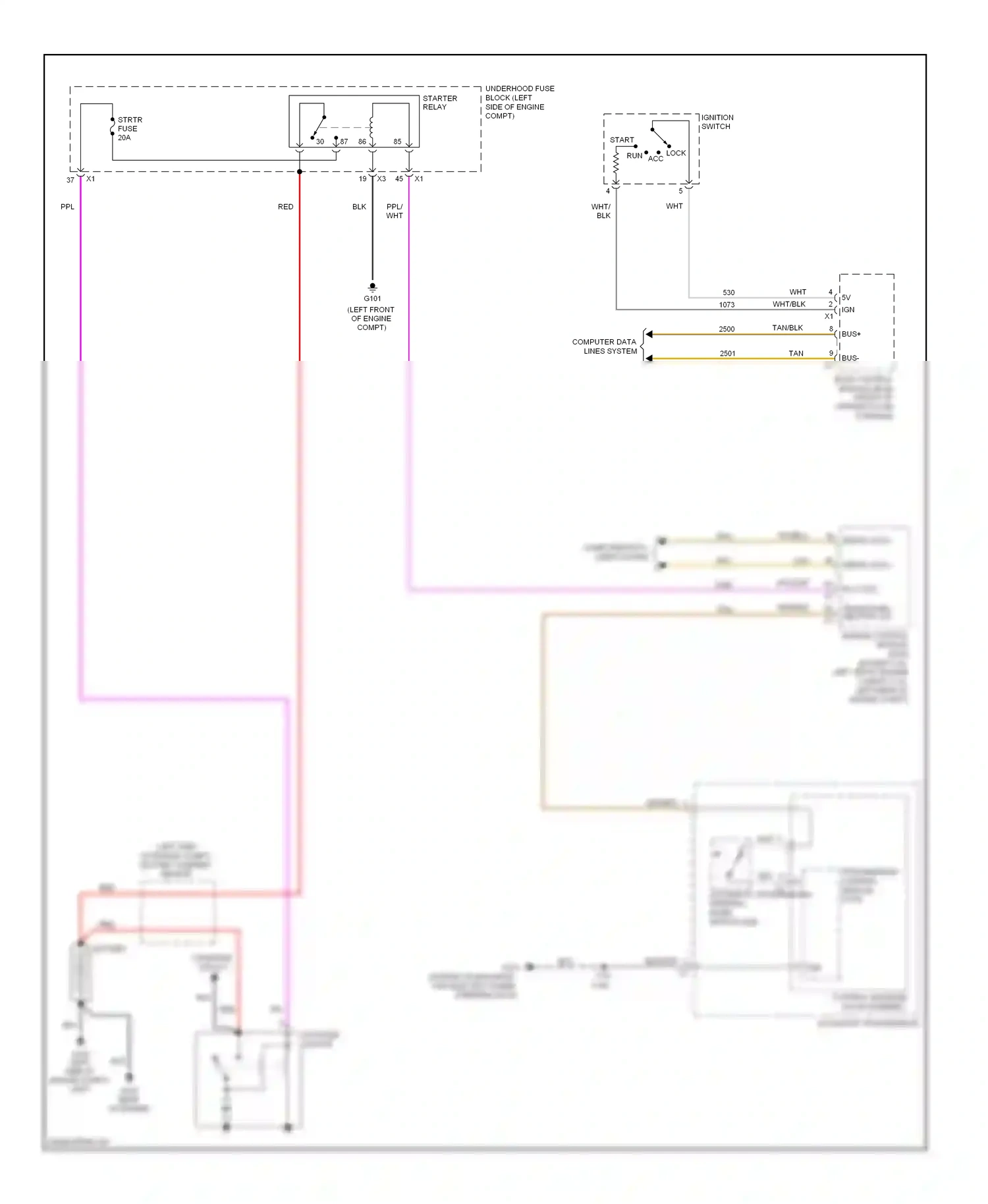 Chevrolet Captiva I facelift 2 (2013-2016) engine control module (ecm) wiring diagram  (5 of 5)