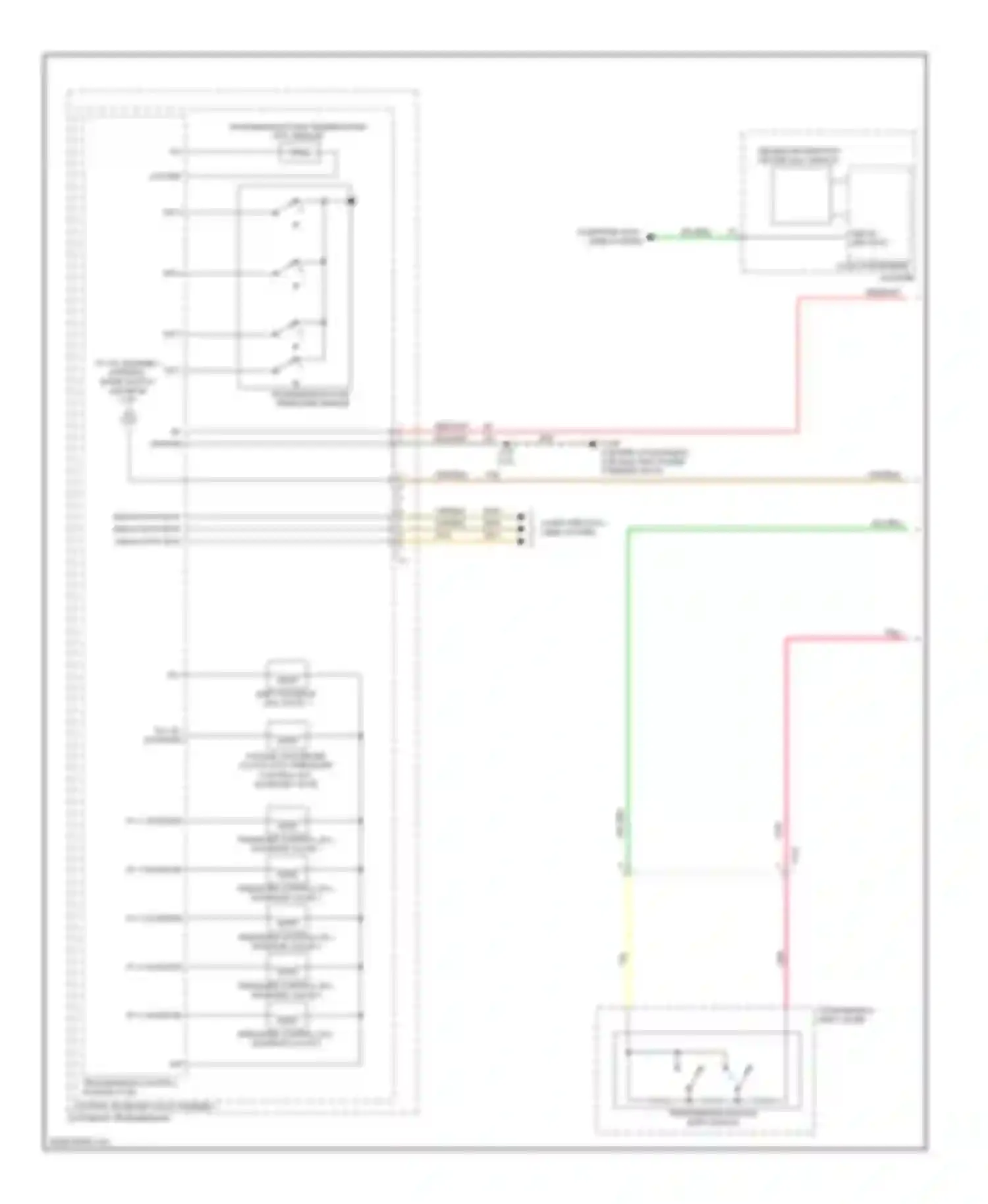 Wiring diagram gmlan data bus+ gmlan data bus+ gmlan data bus- for Chevrolet Captiva I facelift 2 (2013-2016) (1 of 1)
