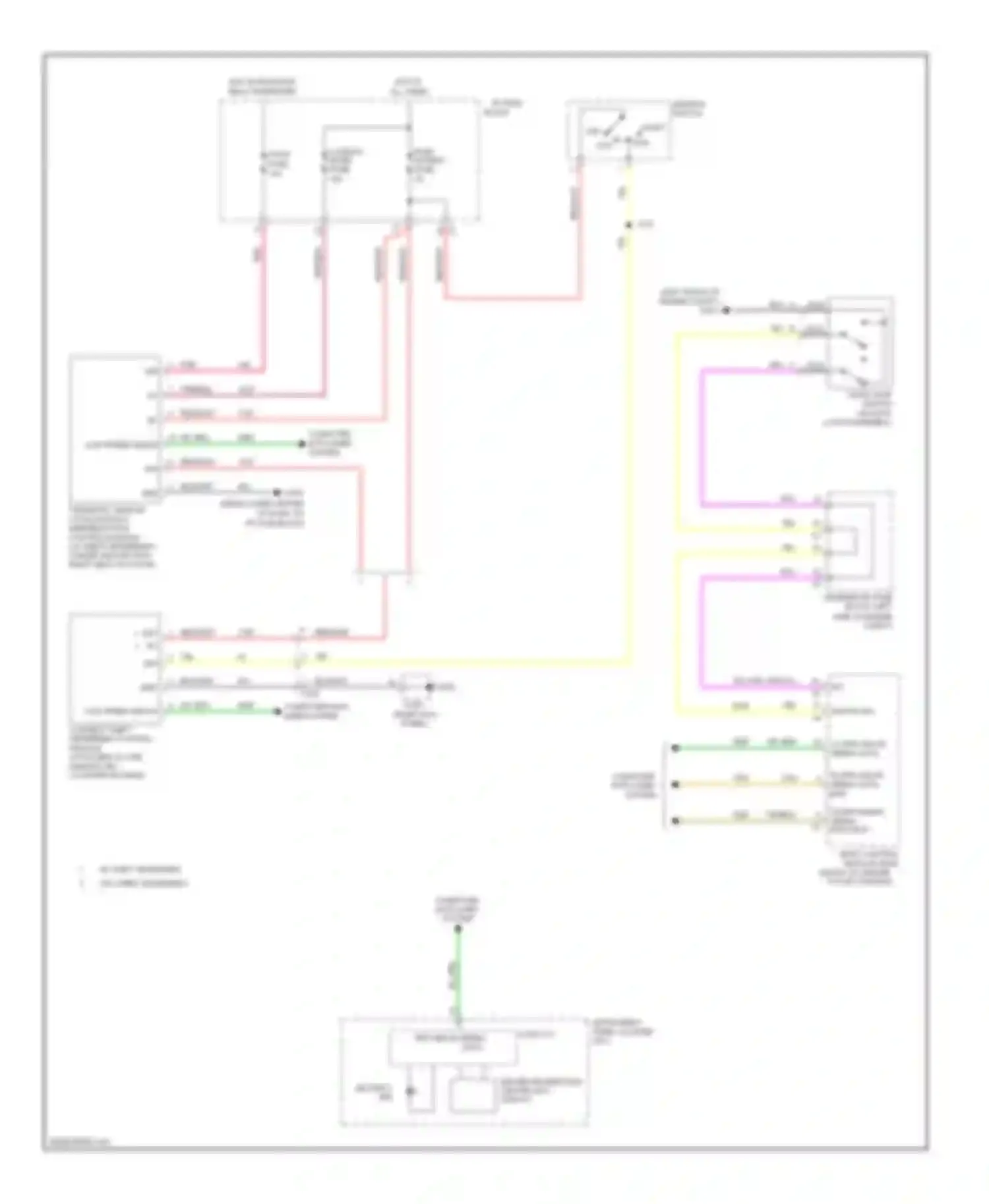 Wiring diagram hi spd gmlan serial data for Chevrolet Captiva I facelift 2 (2013-2016) (1 of 1)