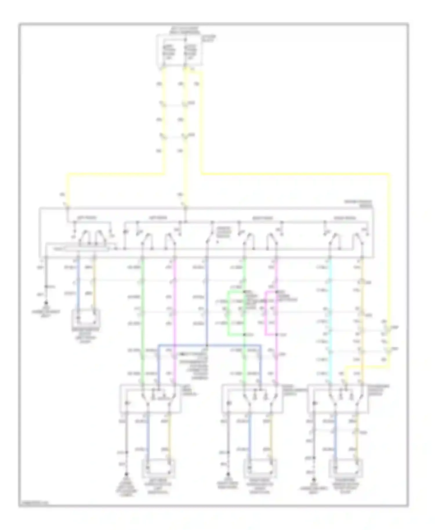 Wiring diagram i/p fuse block for Chevrolet Captiva I facelift 2 (2013-2016) (26 of 37)
