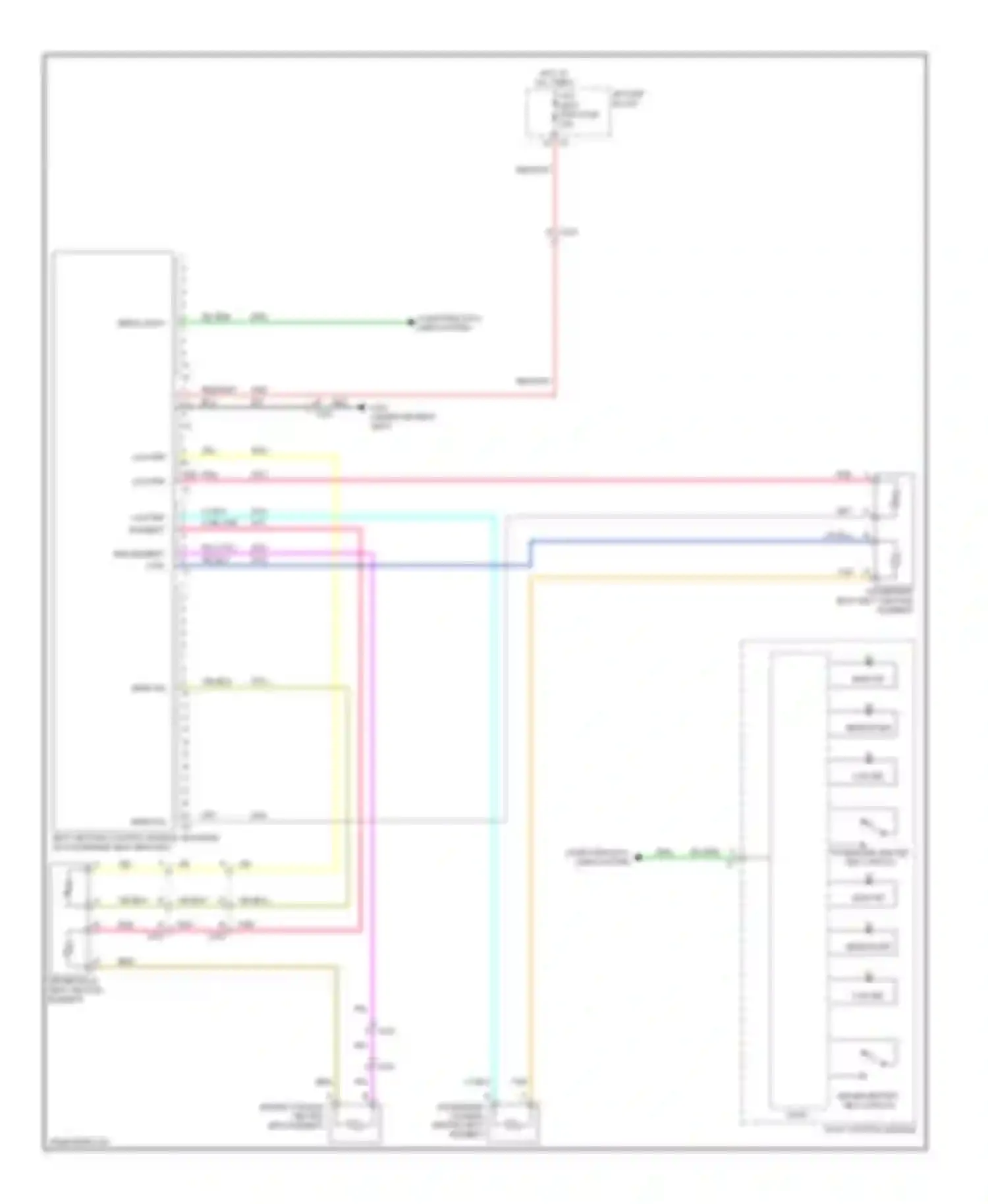 Wiring diagram low ref element ctrl pnk for Chevrolet Captiva I facelift 2 (2013-2016) (1 of 1)