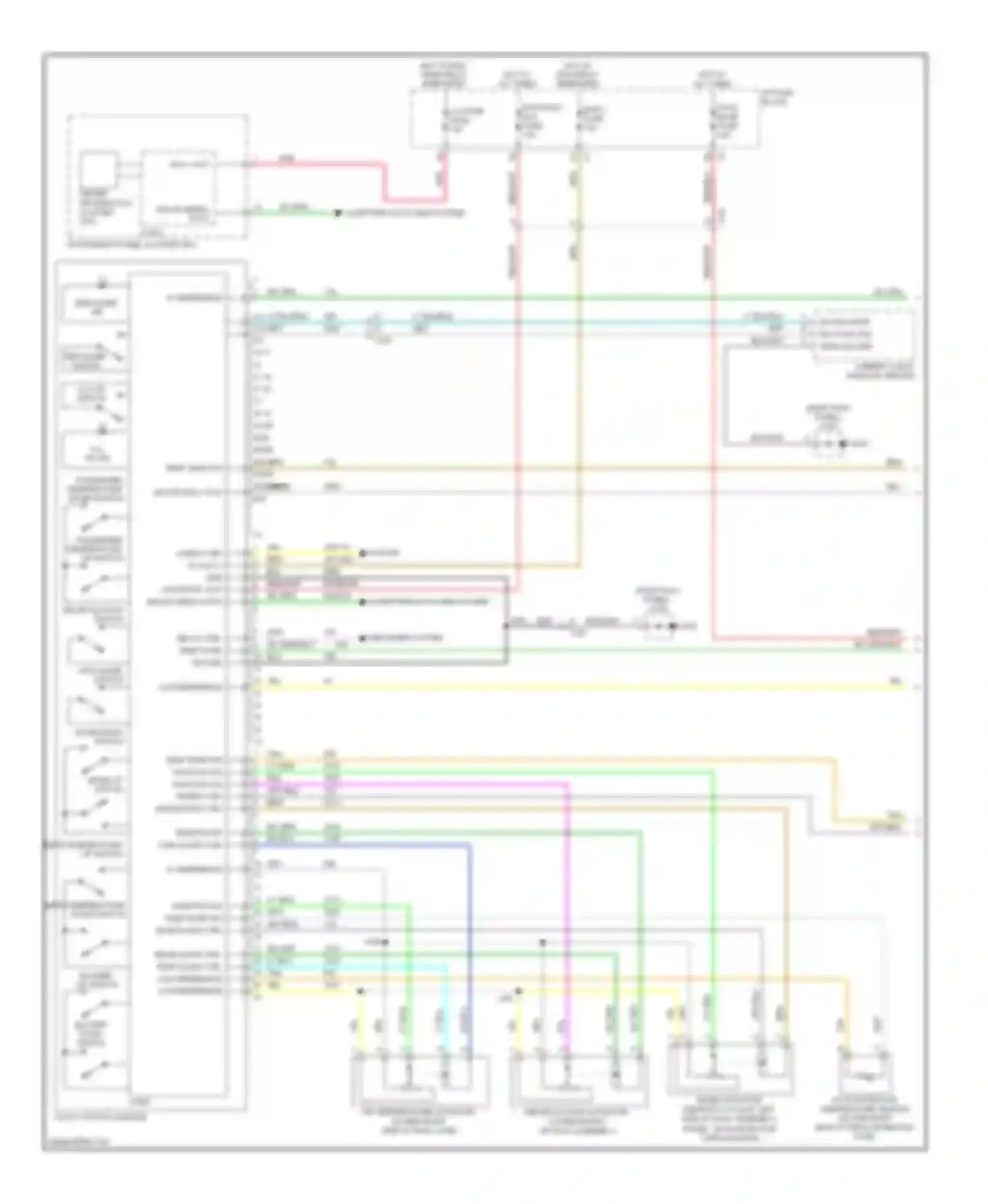 Wiring diagram relay ctrl temp snsr sig gnd for Chevrolet Captiva I facelift 2 (2013-2016) (1 of 2)