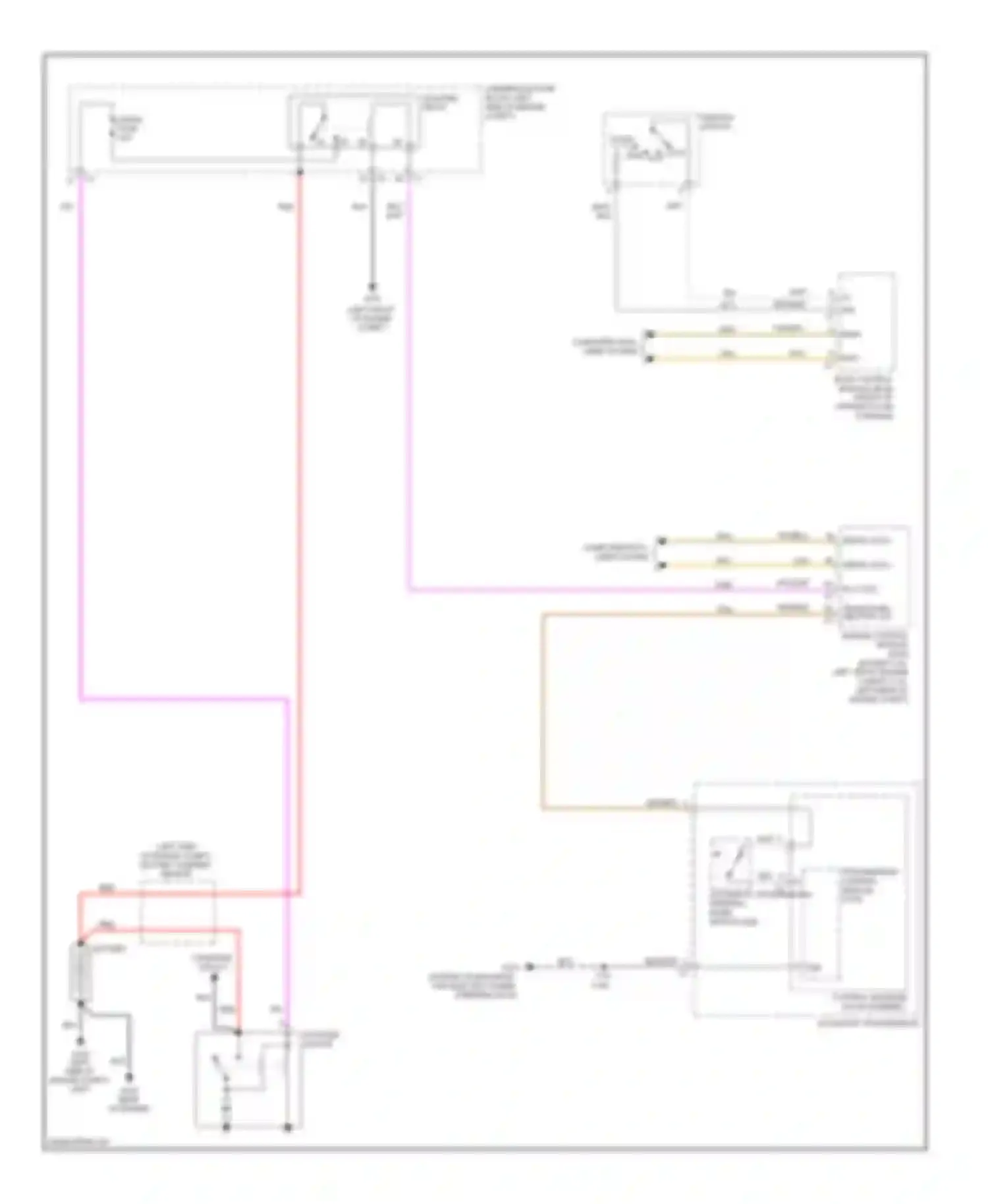 Wiring diagram serial data for Chevrolet Captiva I facelift 2 (2013-2016) (7 of 13)