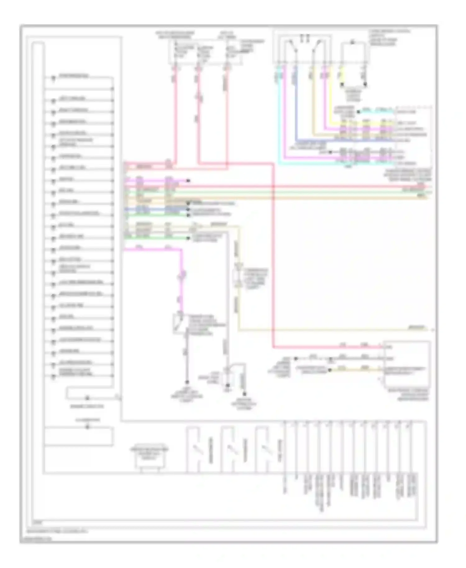 Wiring diagram tpms tread ind for Chevrolet Captiva I facelift 2 (2013-2016) (1 of 1)