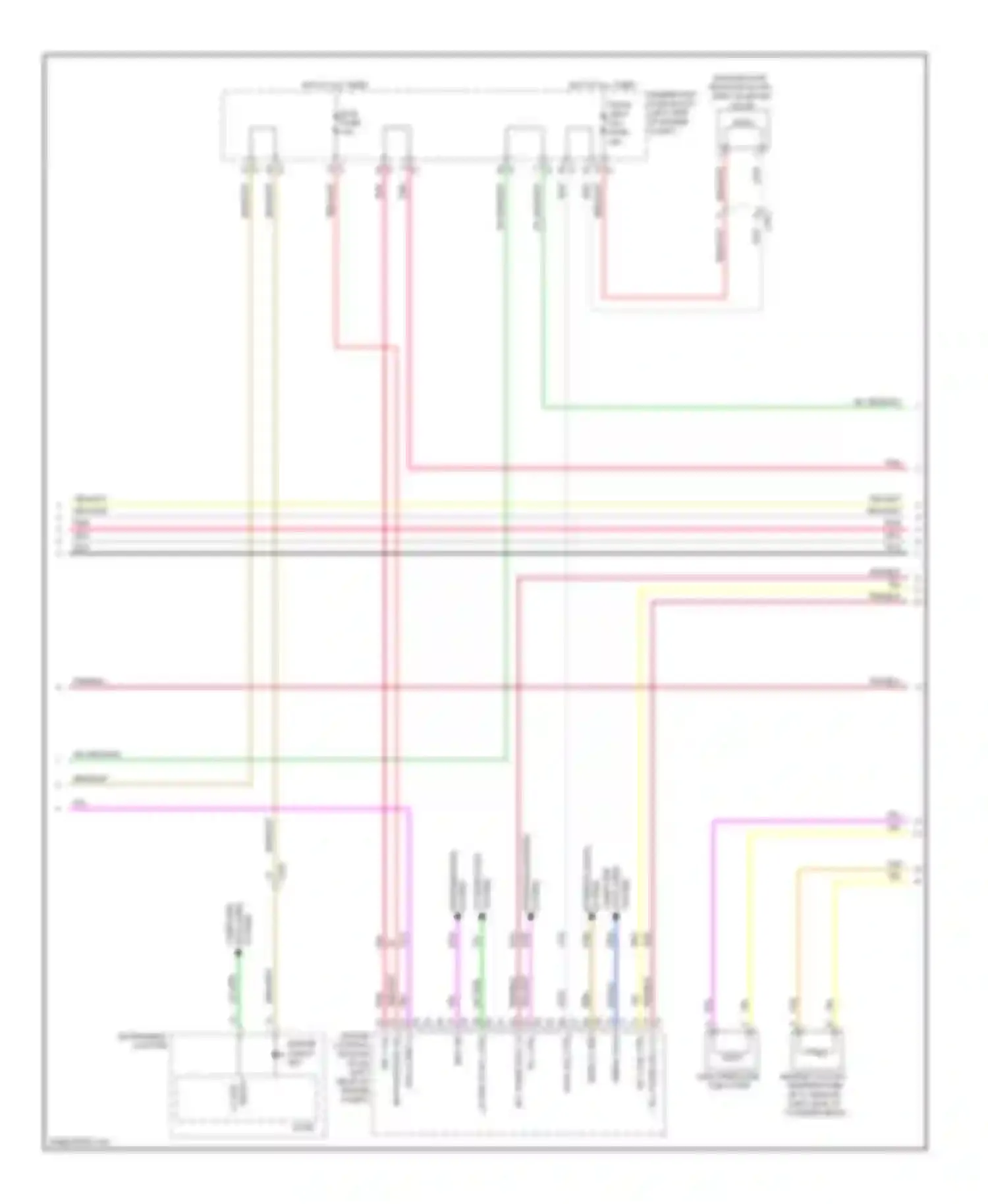 Captiva Chevrolet I facelift 2 (2013-2016): Wiring diagram engine performance 2.4l vin x (2 of 6)