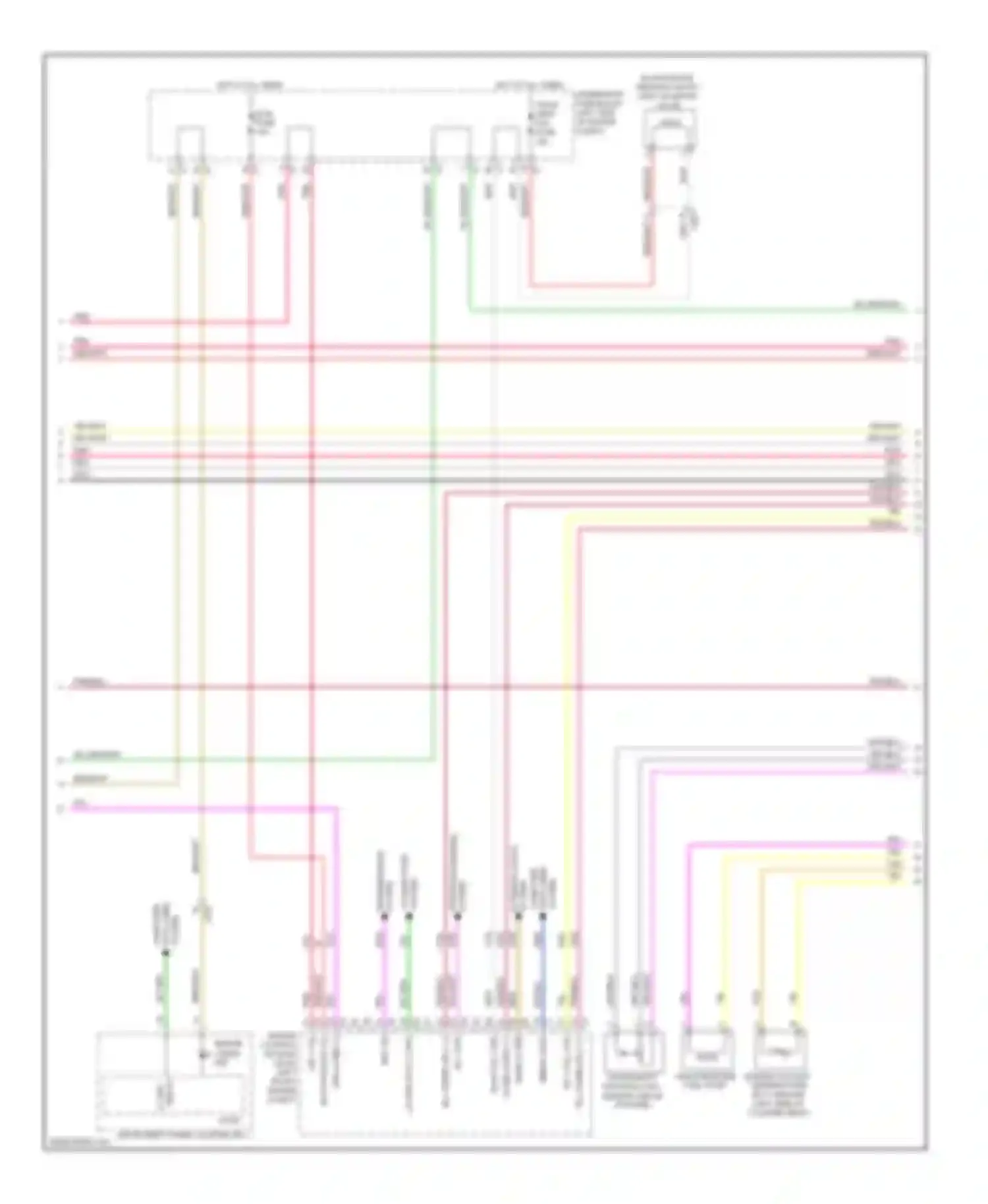 Captiva Chevrolet I facelift (2011-2013): Wiring diagram engine performance 3.0l vin 5 (2 of 6)