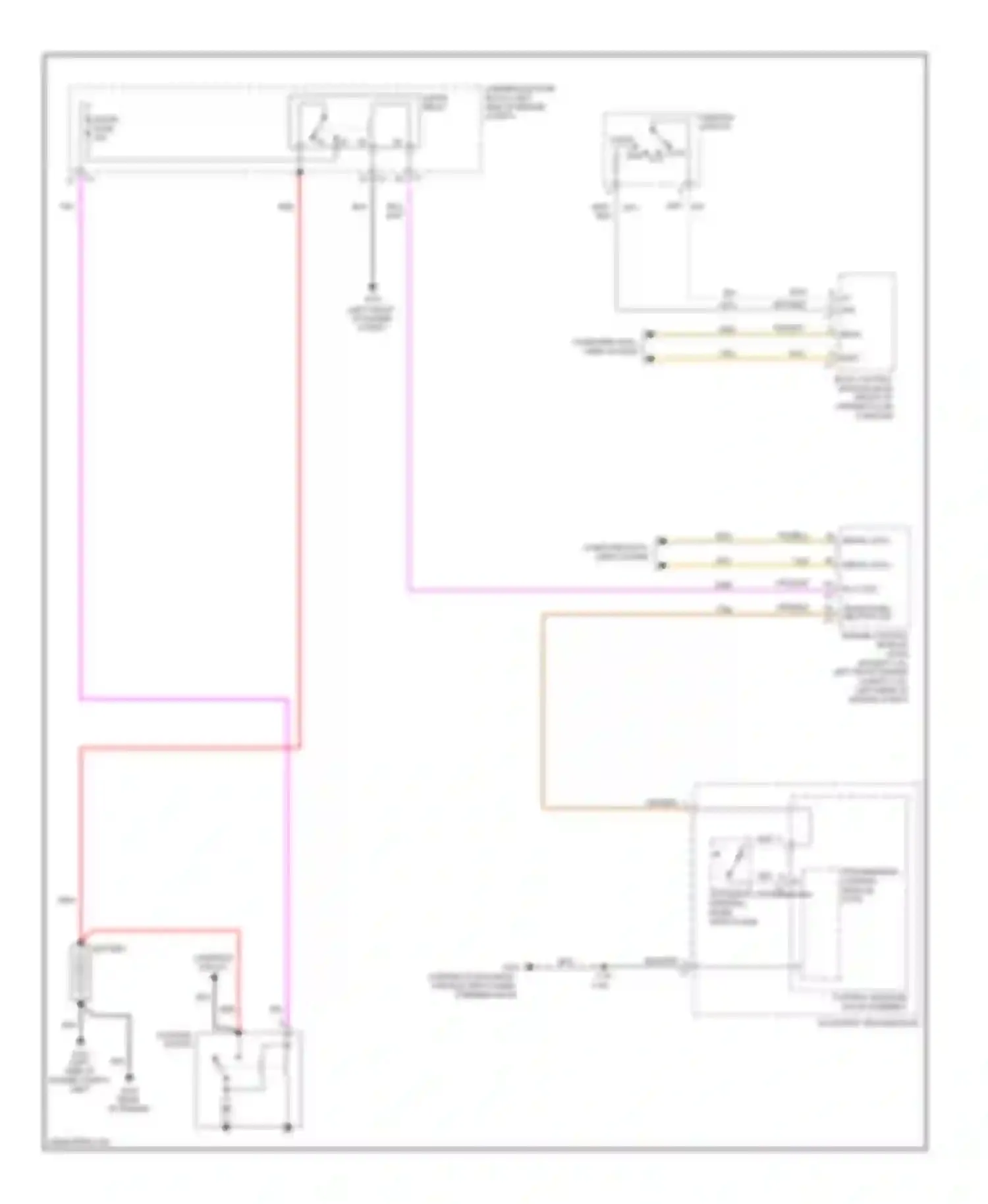 Captiva Chevrolet I facelift (2011-2013): Starting circuit