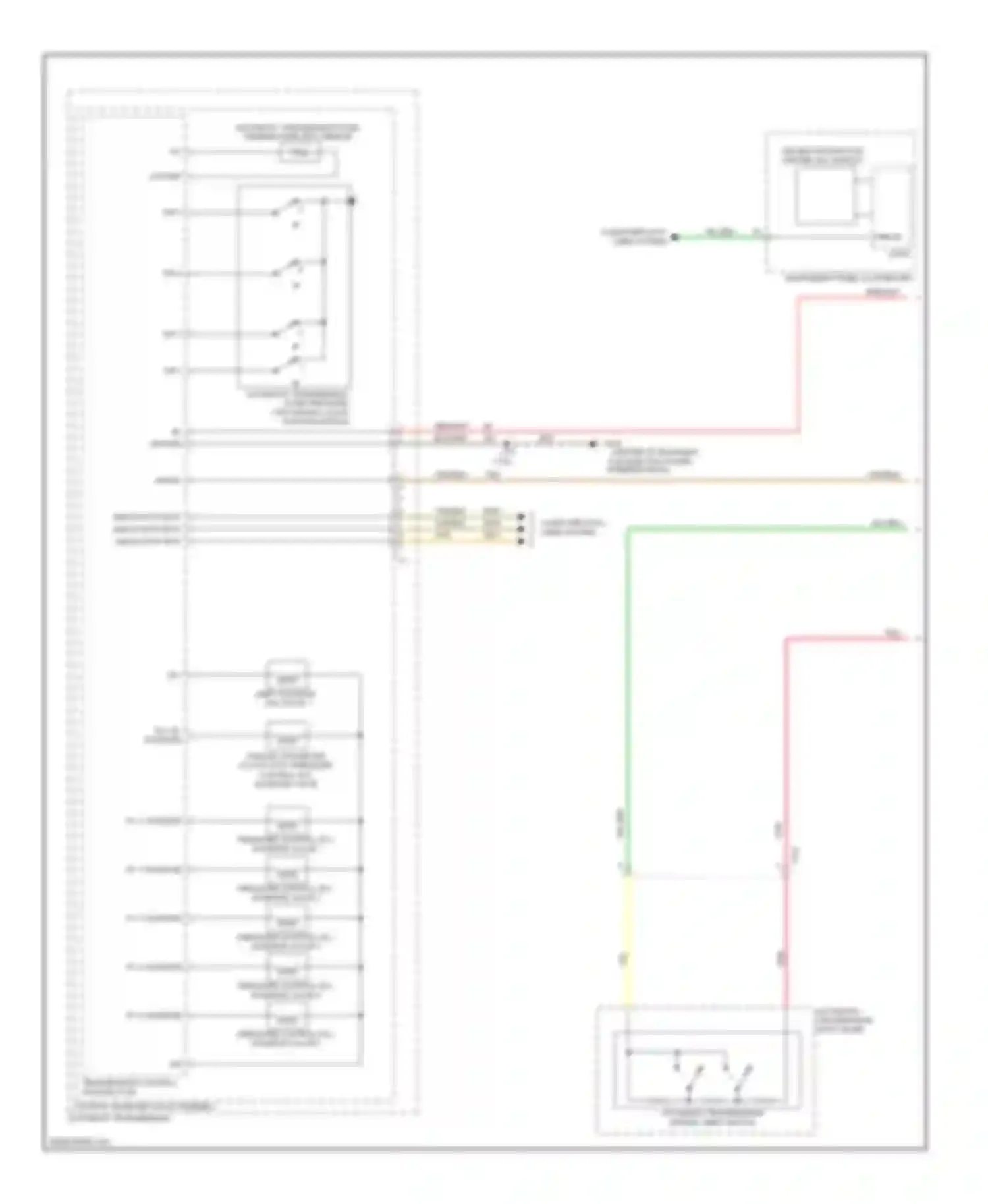 Captiva Chevrolet I facelift (2011-2013): A/t circuit (1 of 2)