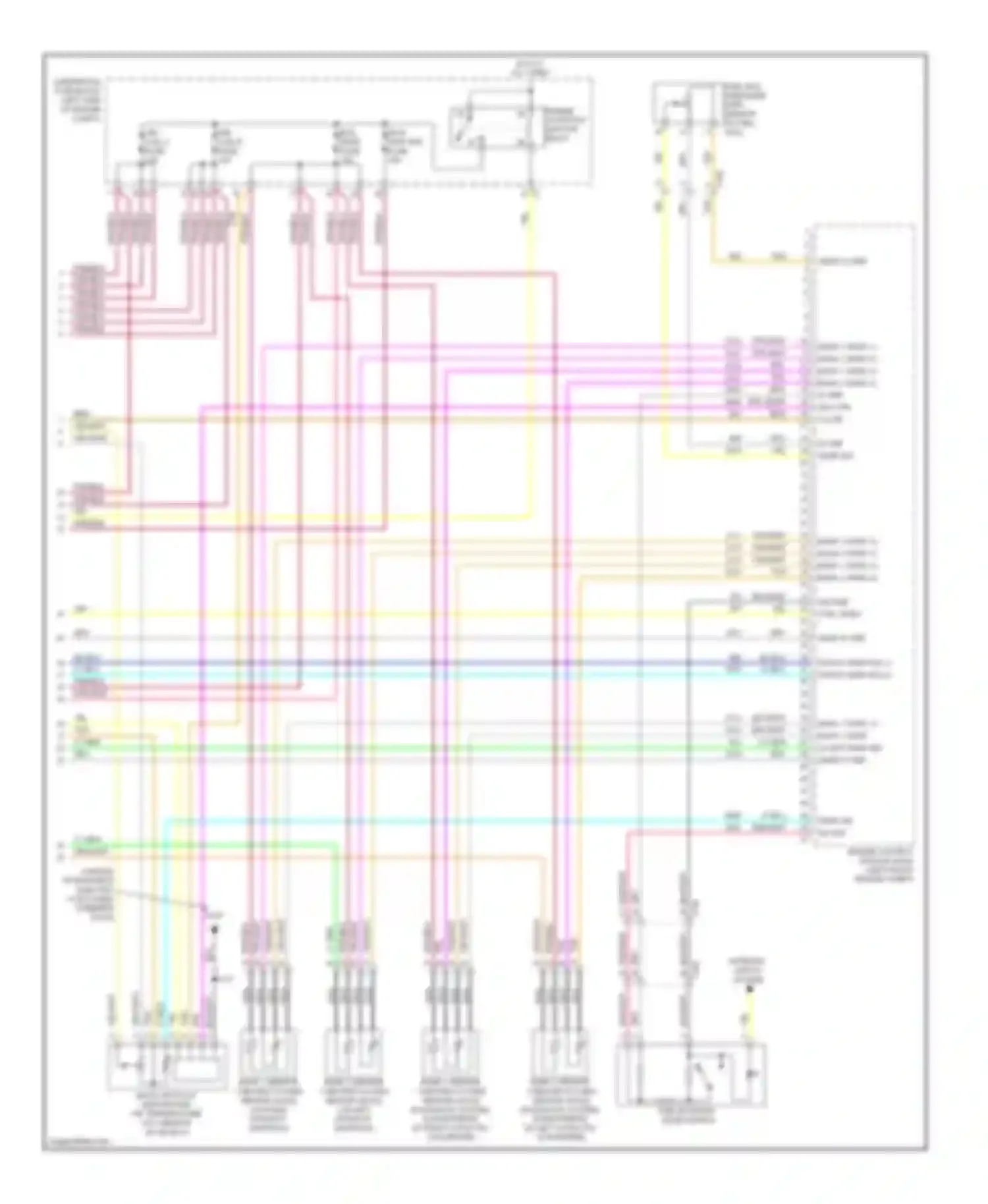 Wiring diagram bank 2 sensor 2 heated oxygen for Chevrolet Captiva I facelift (2011-2013) (1 of 1)