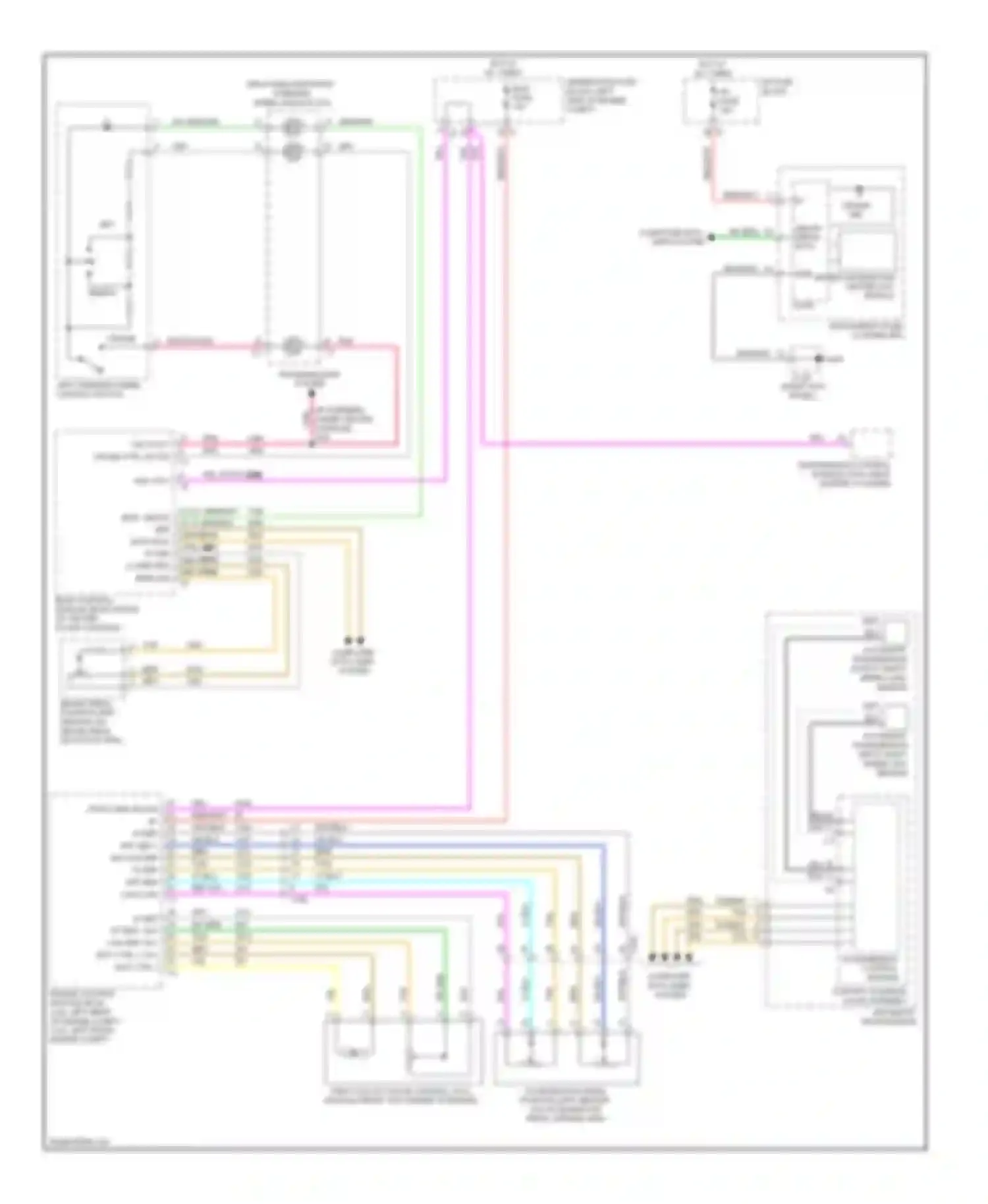 Wiring diagram cruise ctrl sw sig for Chevrolet Captiva I facelift (2011-2013) (1 of 1)