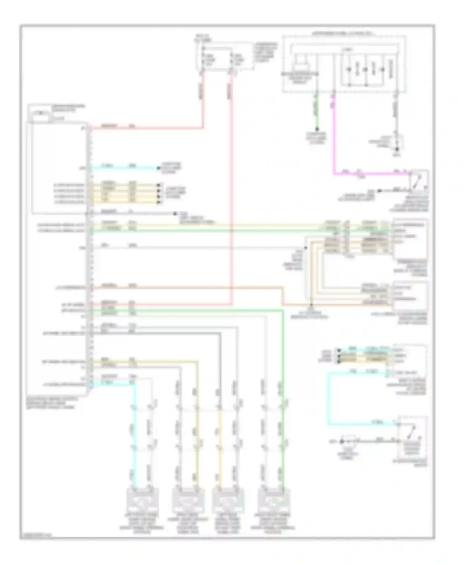 Wiring diagram ctrl sw sig for Chevrolet Captiva I facelift 2 (2013-2016) (1 of 2)
