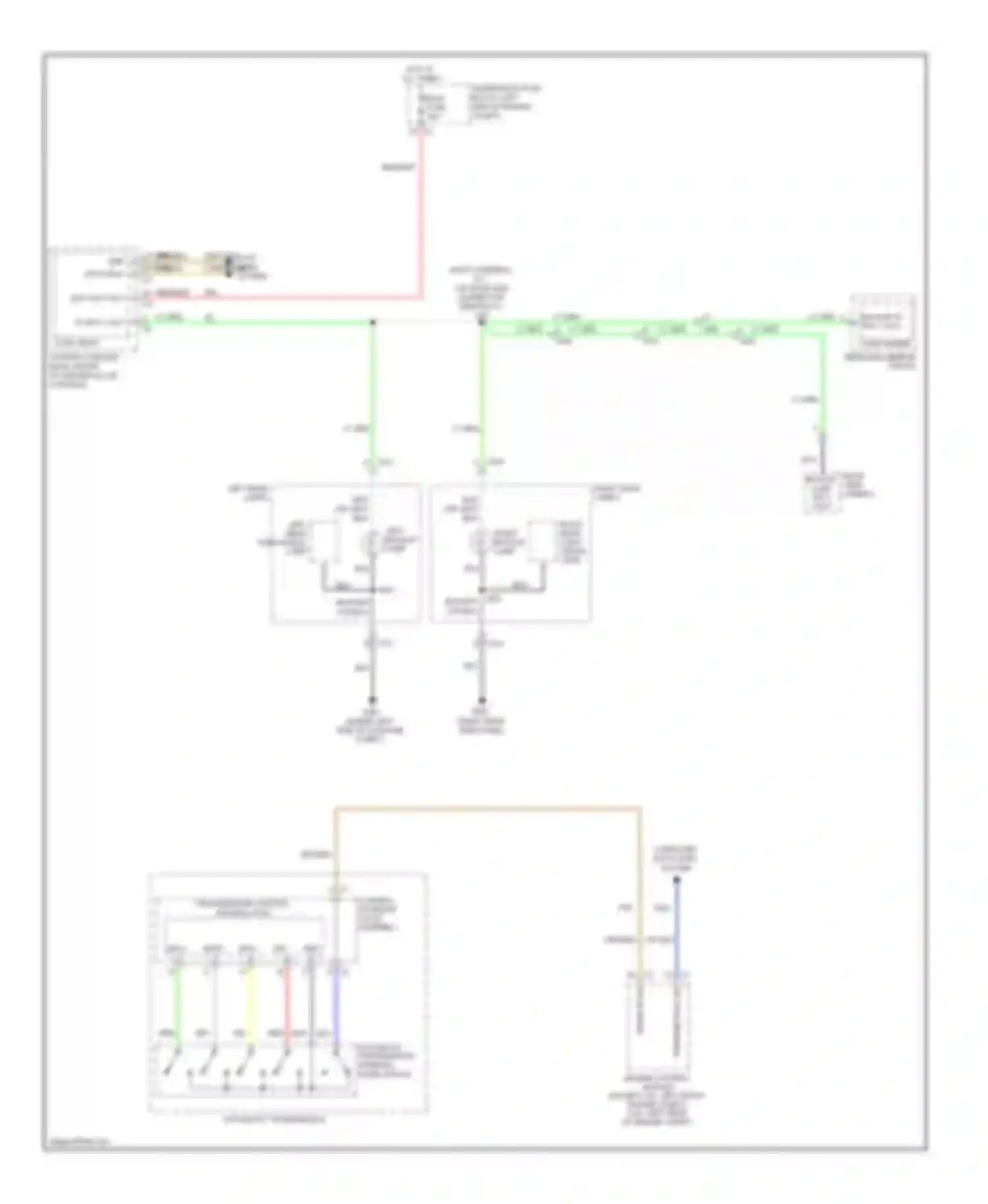 Wiring diagram org/blk for Chevrolet Captiva I facelift (2011-2013) (1 of 15)