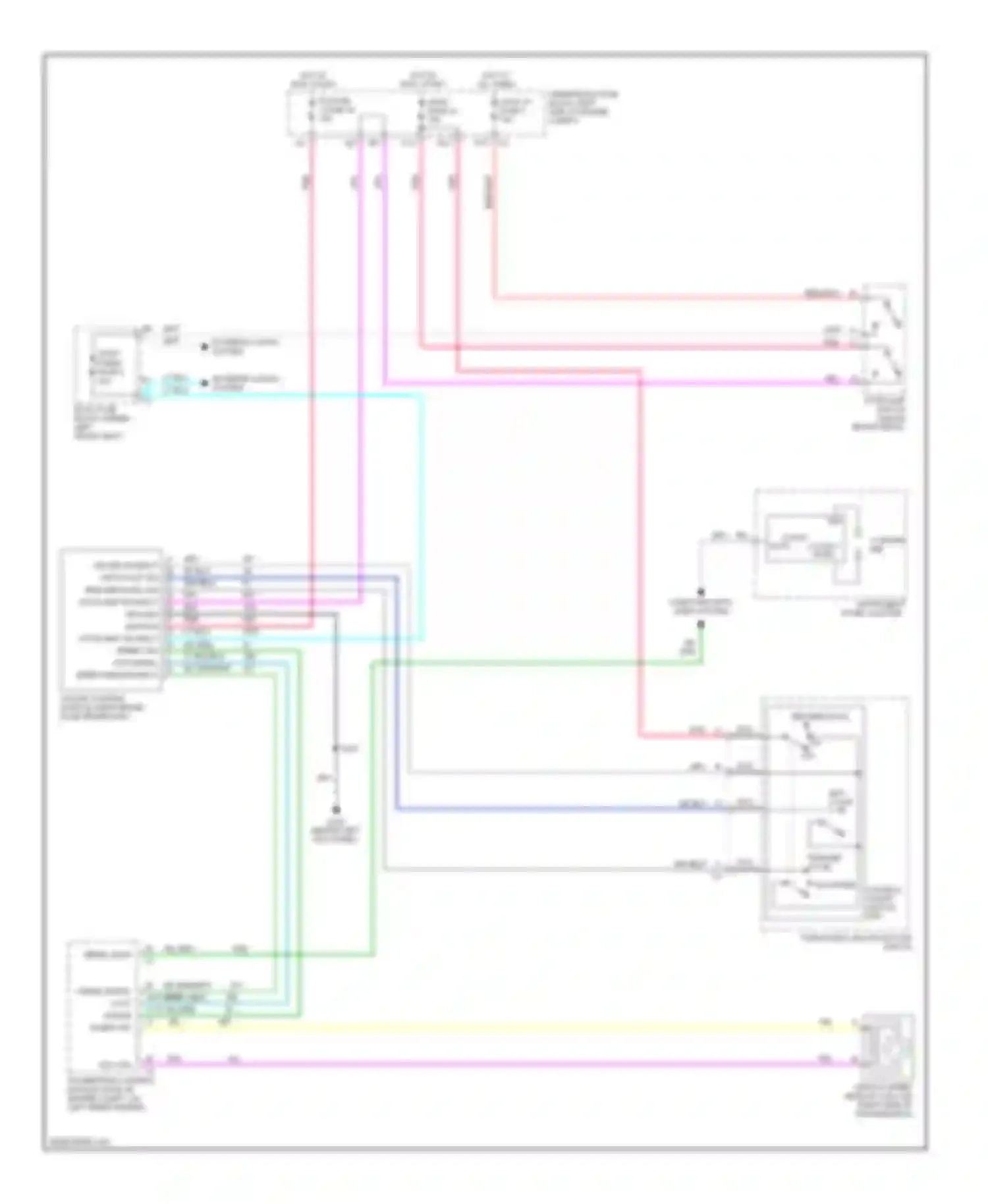 Chevy Express G1500 Chevrolet  (1996-2012): 4.3l vin x, cruise control circuit