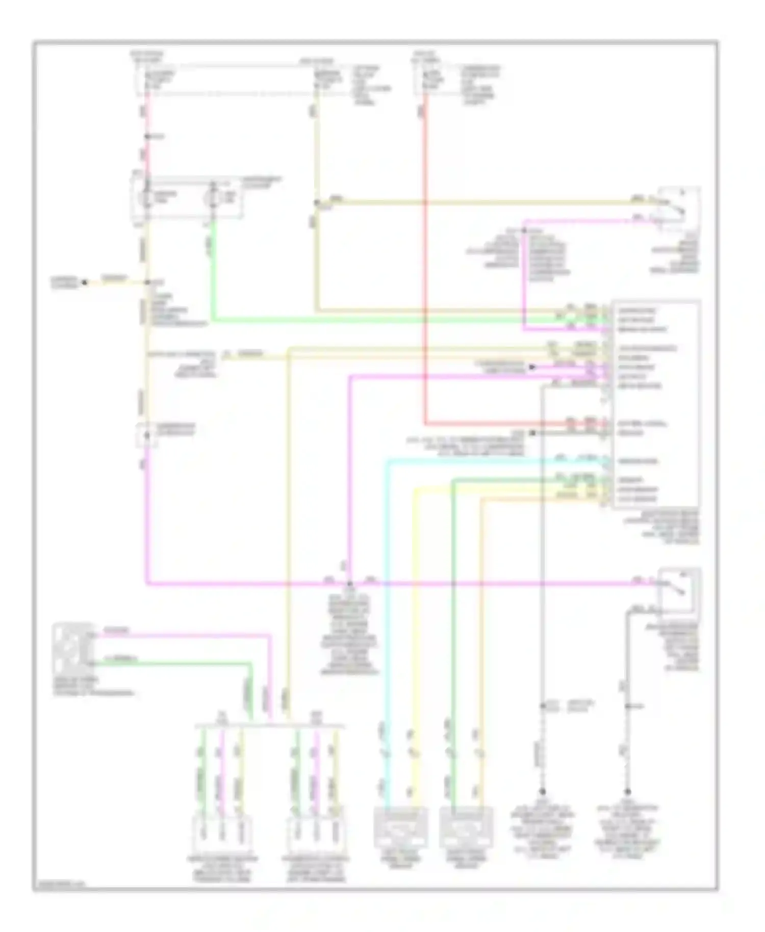 Wiring diagram computer data lines system for Chevrolet Chevy Express G1500  (1996-2012) (1 of 55)