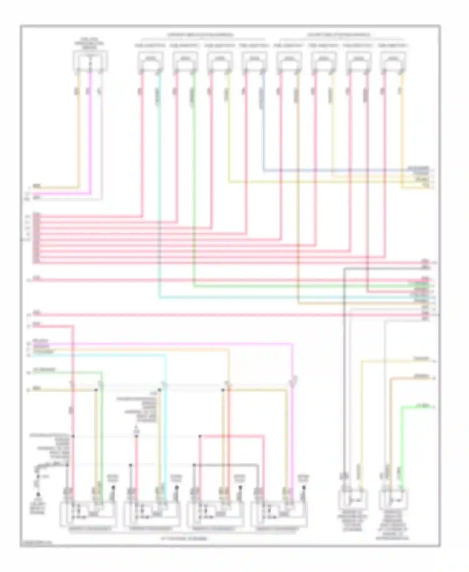 Wiring diagram ignition coil/module 6 for Chevrolet Chevy Express G1500  (1996-2012) (1 of 1)