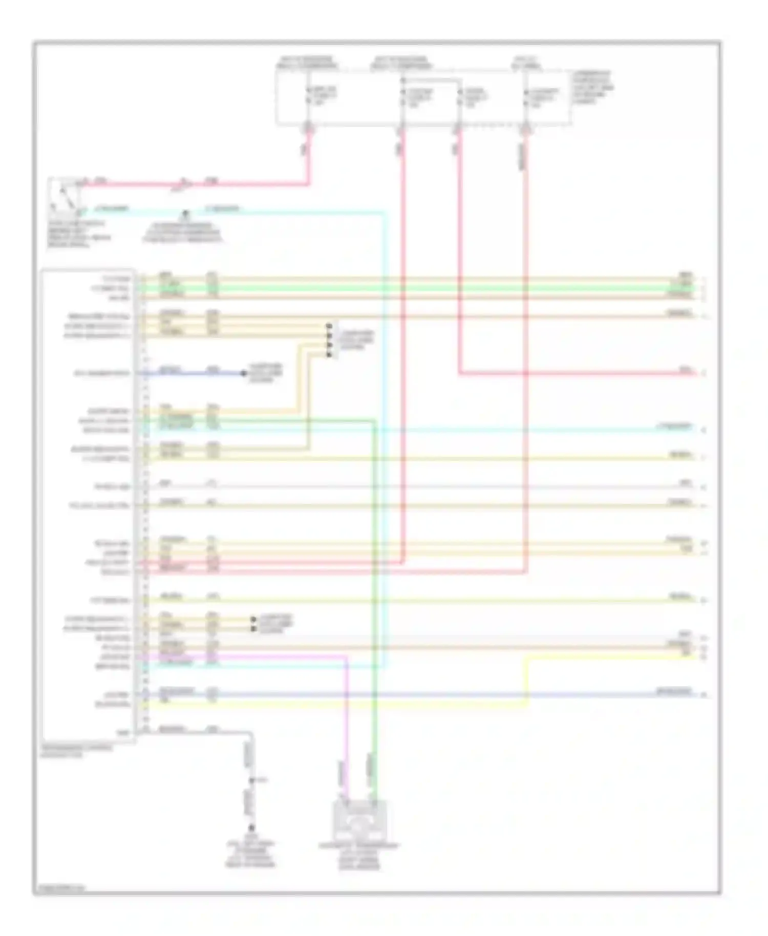 Wiring diagram tr sw a sig low ref ign volt batt pos volt for Chevrolet Chevy Express G1500  (1996-2012) (1 of 1)