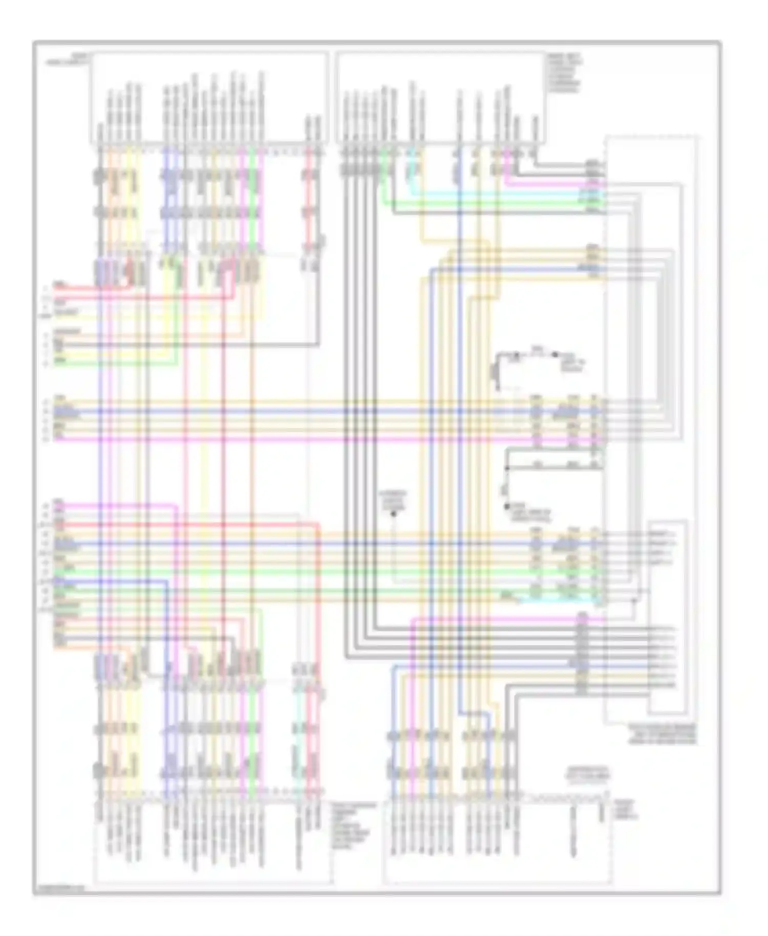 Wiring diagram vcp ir serial data for Chevrolet Chevy Express G1500  (1996-2012) (2 of 2)