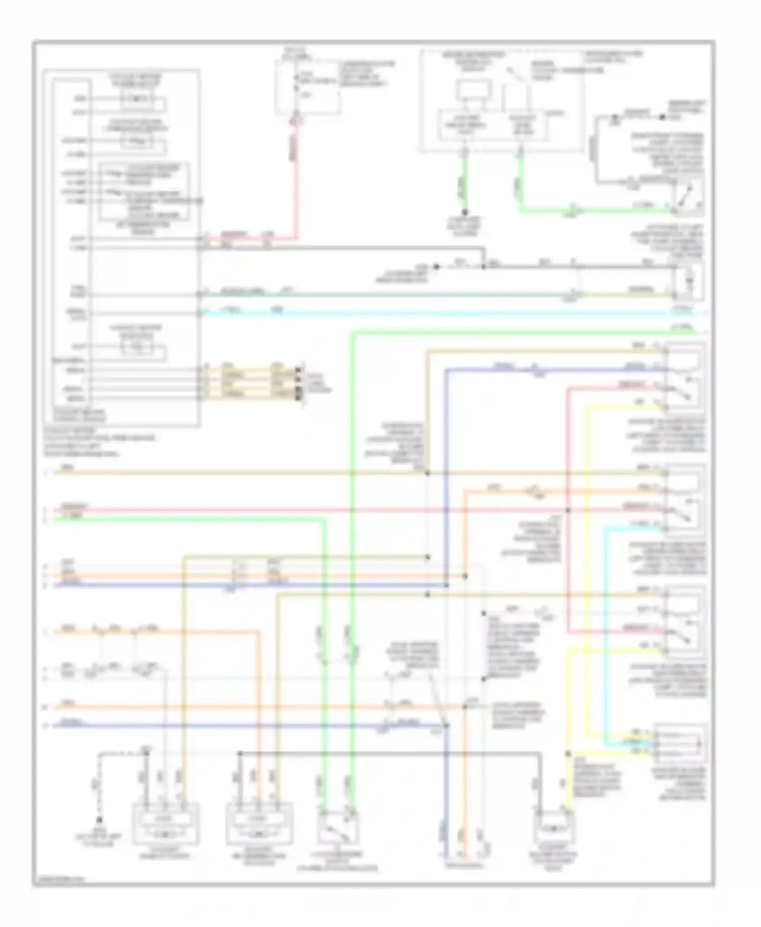 Chevy Express G2500 Chevrolet  (1996-2012): Manual a/c circuit, passenger van (2 of 3)