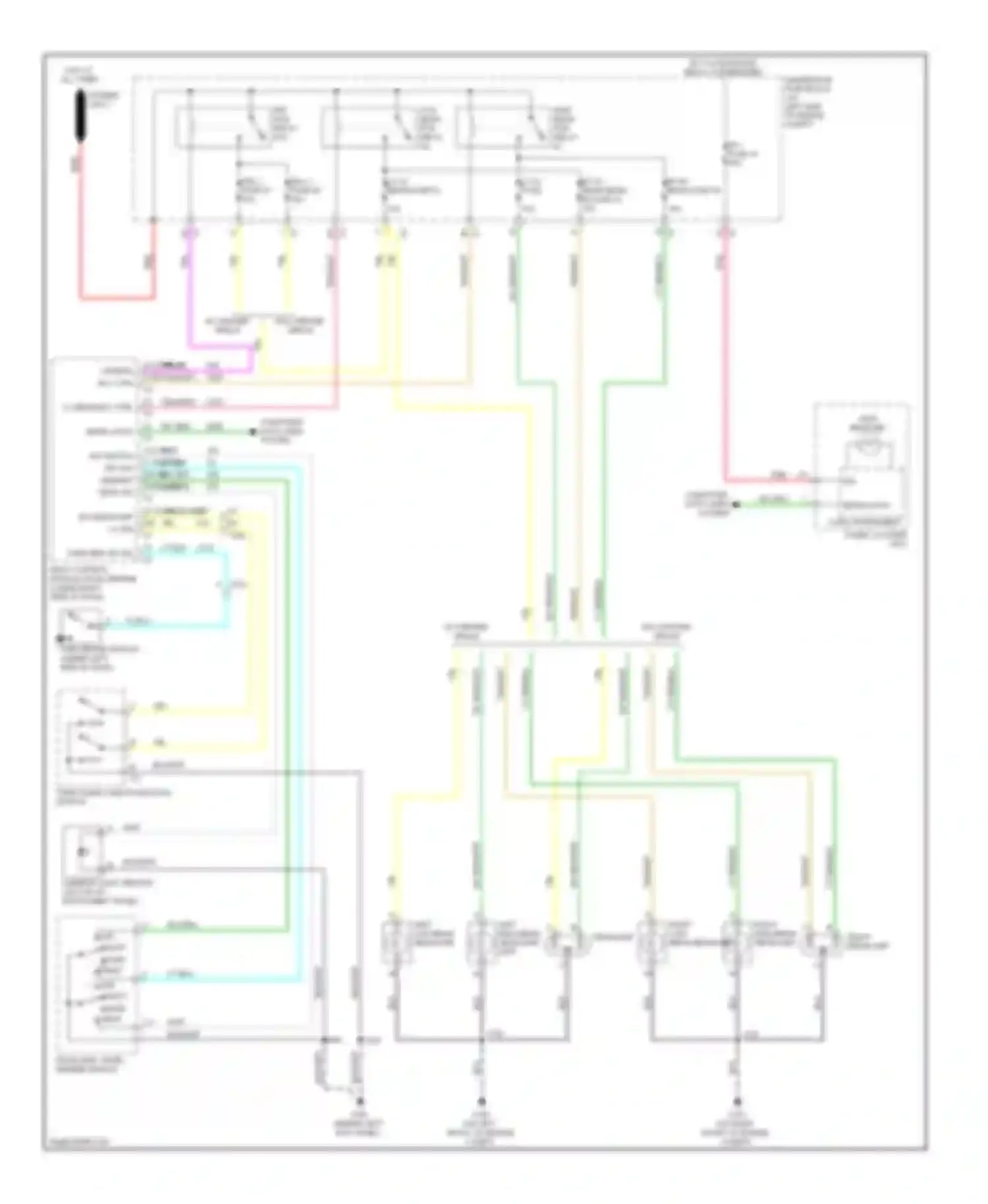 Chevy Express G2500 Chevrolet  (1996-2012): Headlights circuit