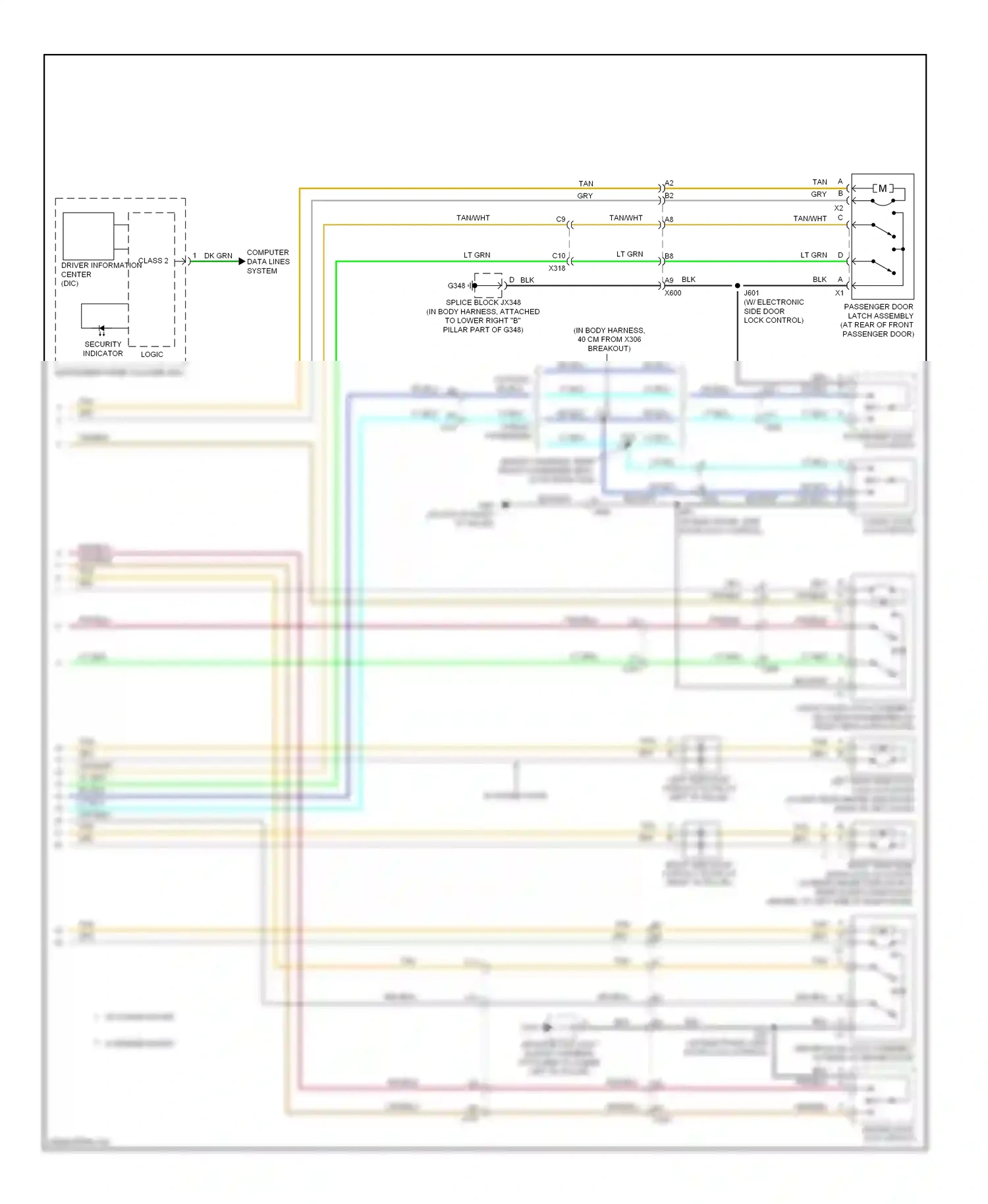 Chevrolet Chevy Express G2500  (1996-2012) computer data lines system wiring diagram  (46 of 99)