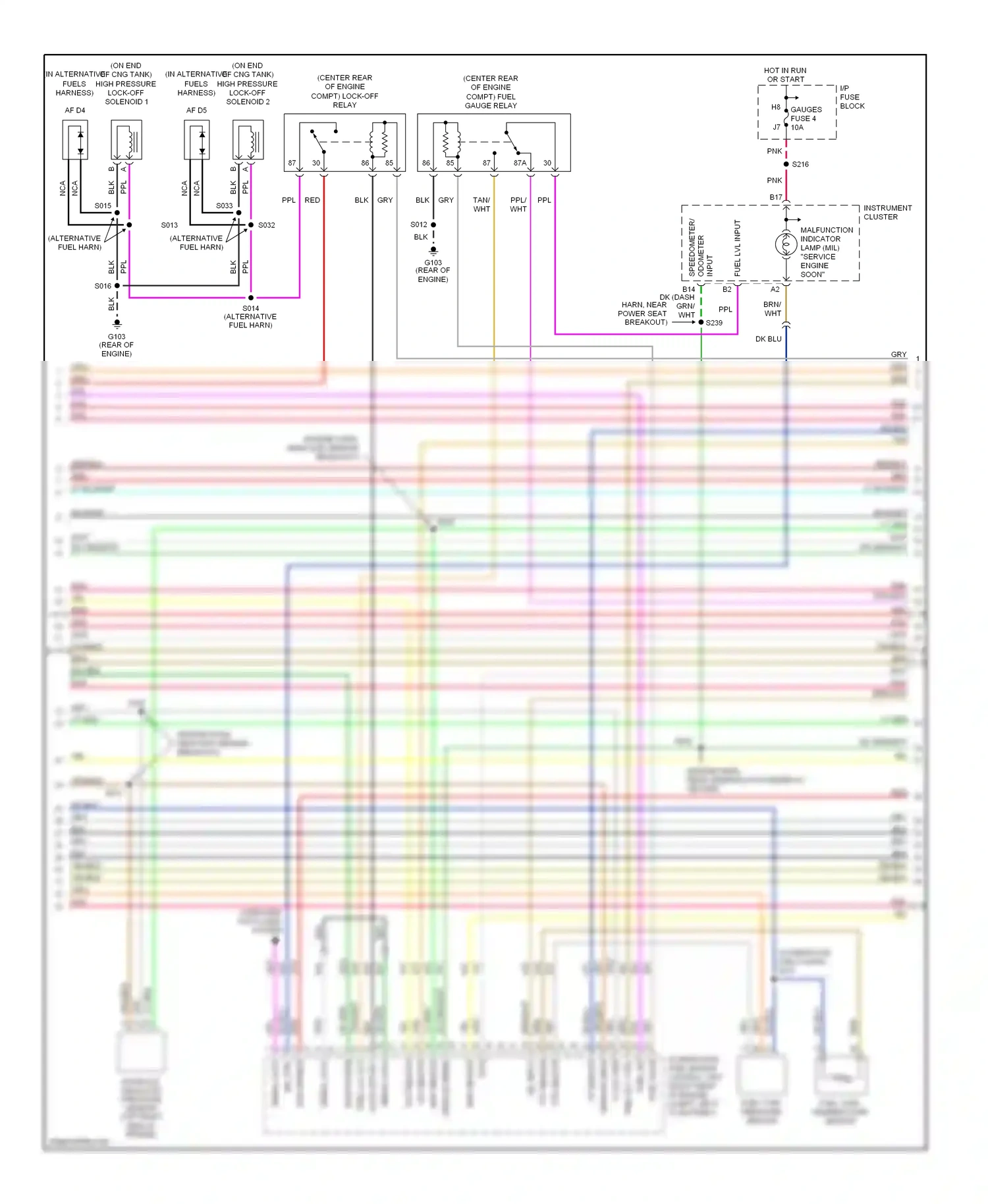 Chevrolet Chevy Express G2500  (1996-2012) computer data lines system wiring diagram  (20 of 99)