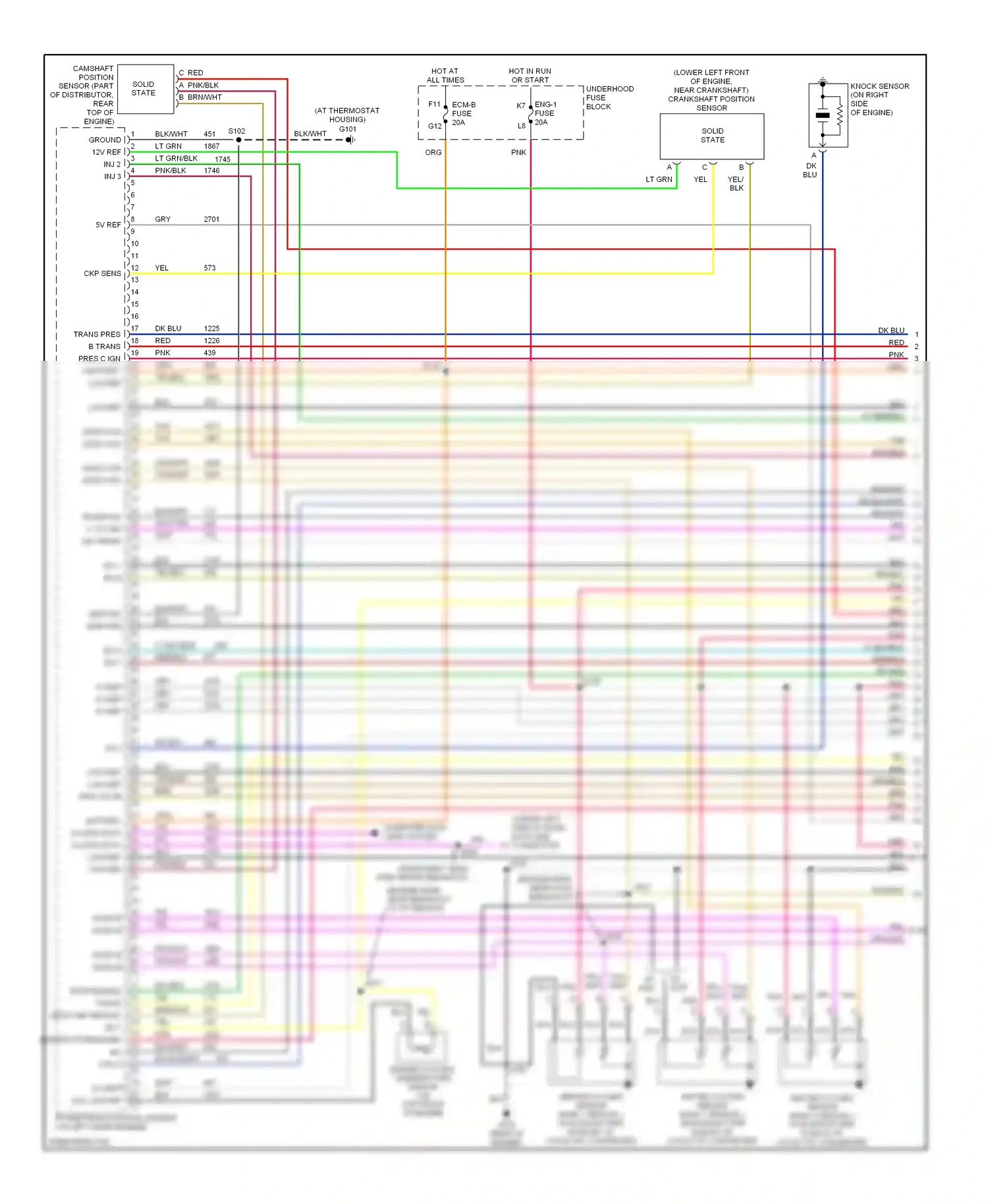 Chevrolet Chevy Express G2500  (1996-2012) computer data lines system wiring diagram  (19 of 99)