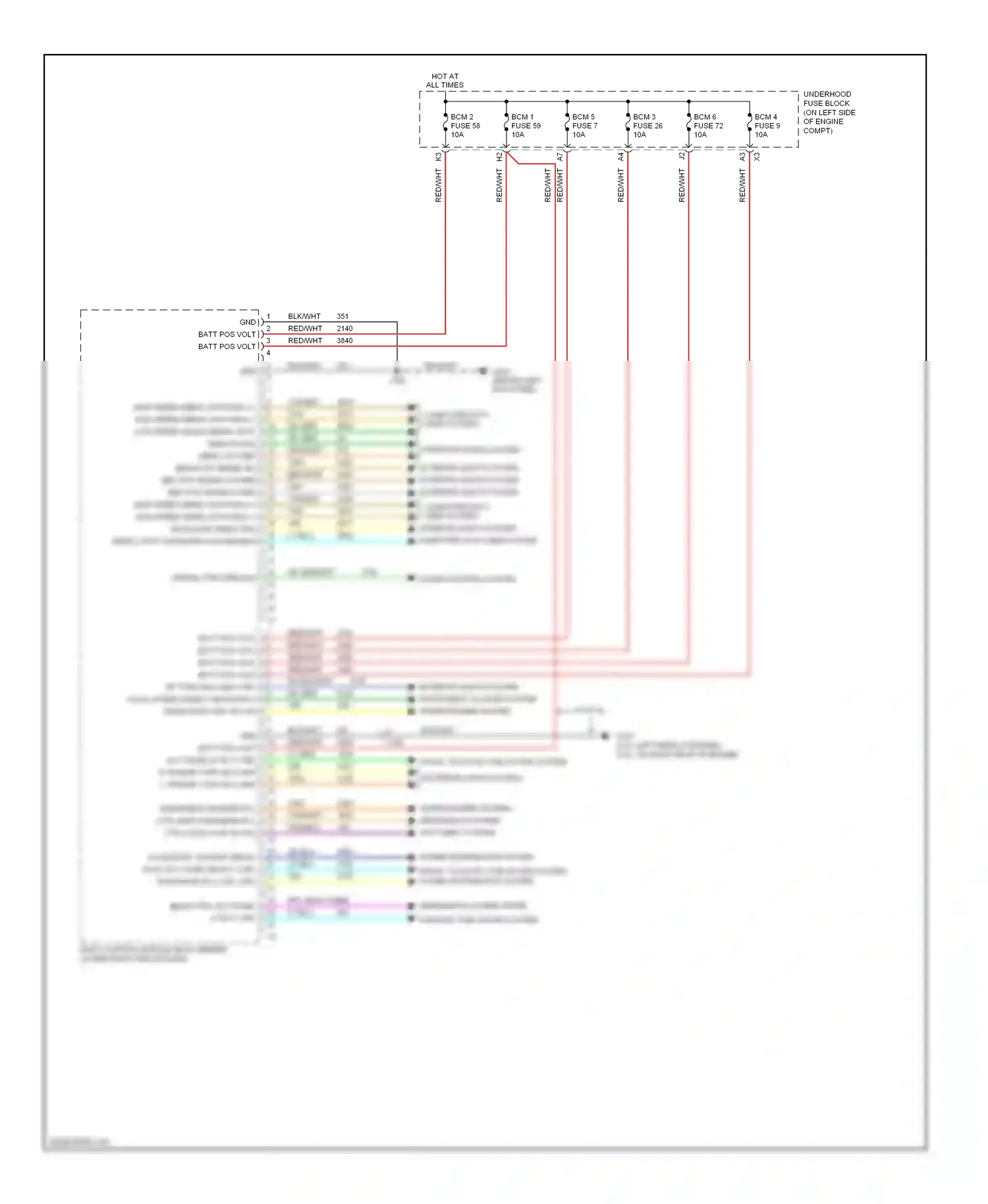 Chevrolet Chevy Express G2500  (1996-2012) computer data lines system wiring diagram  (15 of 99)