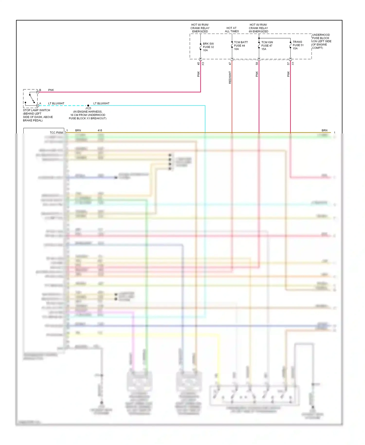 Chevrolet Chevy Express G2500  (1996-2012) computer data lines system wiring diagram  (61 of 99)