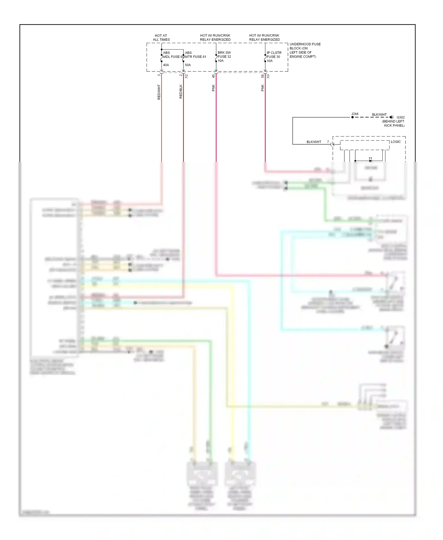 Chevrolet Chevy Express G2500  (1996-2012) computer data lines system wiring diagram  (14 of 99)