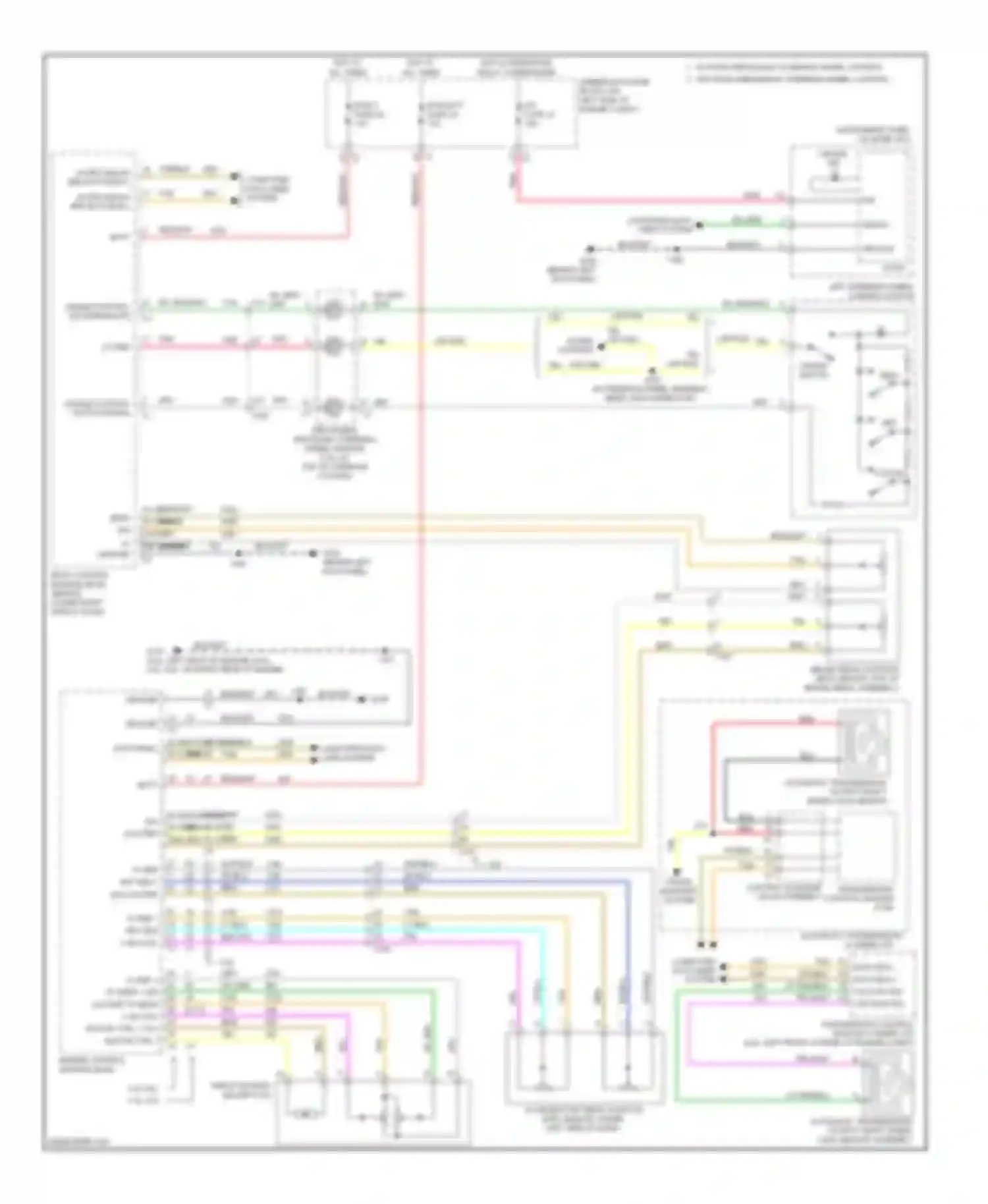 Wiring diagram cruise control switch signal for Chevrolet Chevy Express G2500  (1996-2012) (1 of 1)