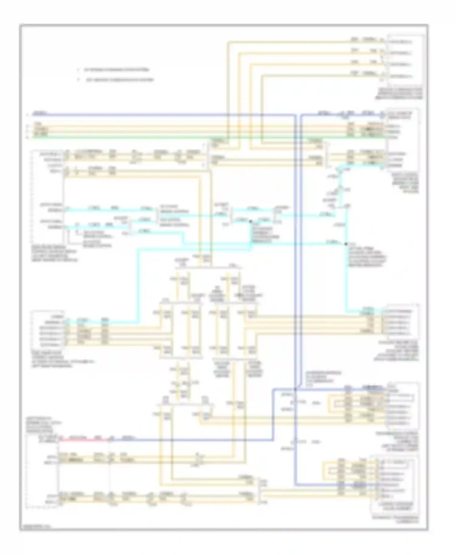 Wiring diagram data bus - data bus - for Chevrolet Chevy Express G2500  (1996-2012) (1 of 1)