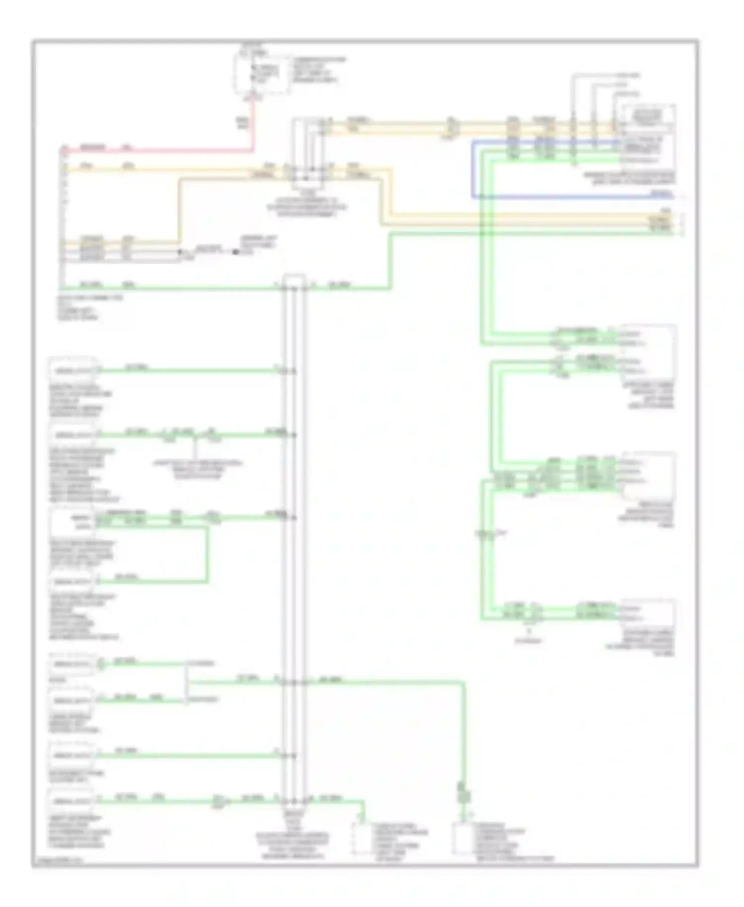 Wiring diagram data link resistor for Chevrolet Chevy Express G2500  (1996-2012) (2 of 2)