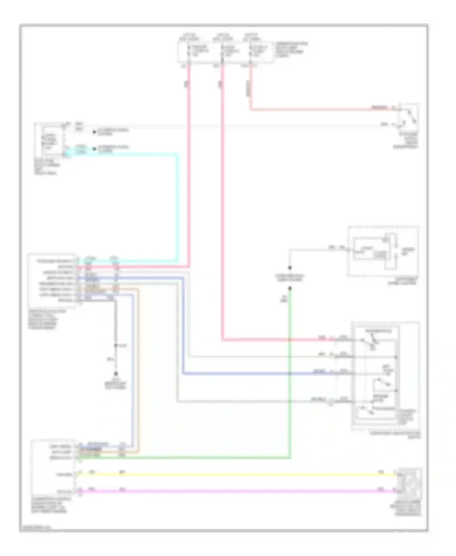 Wiring diagram hot in run, start for Chevrolet Chevy Express G2500  (1996-2012) (33 of 44)