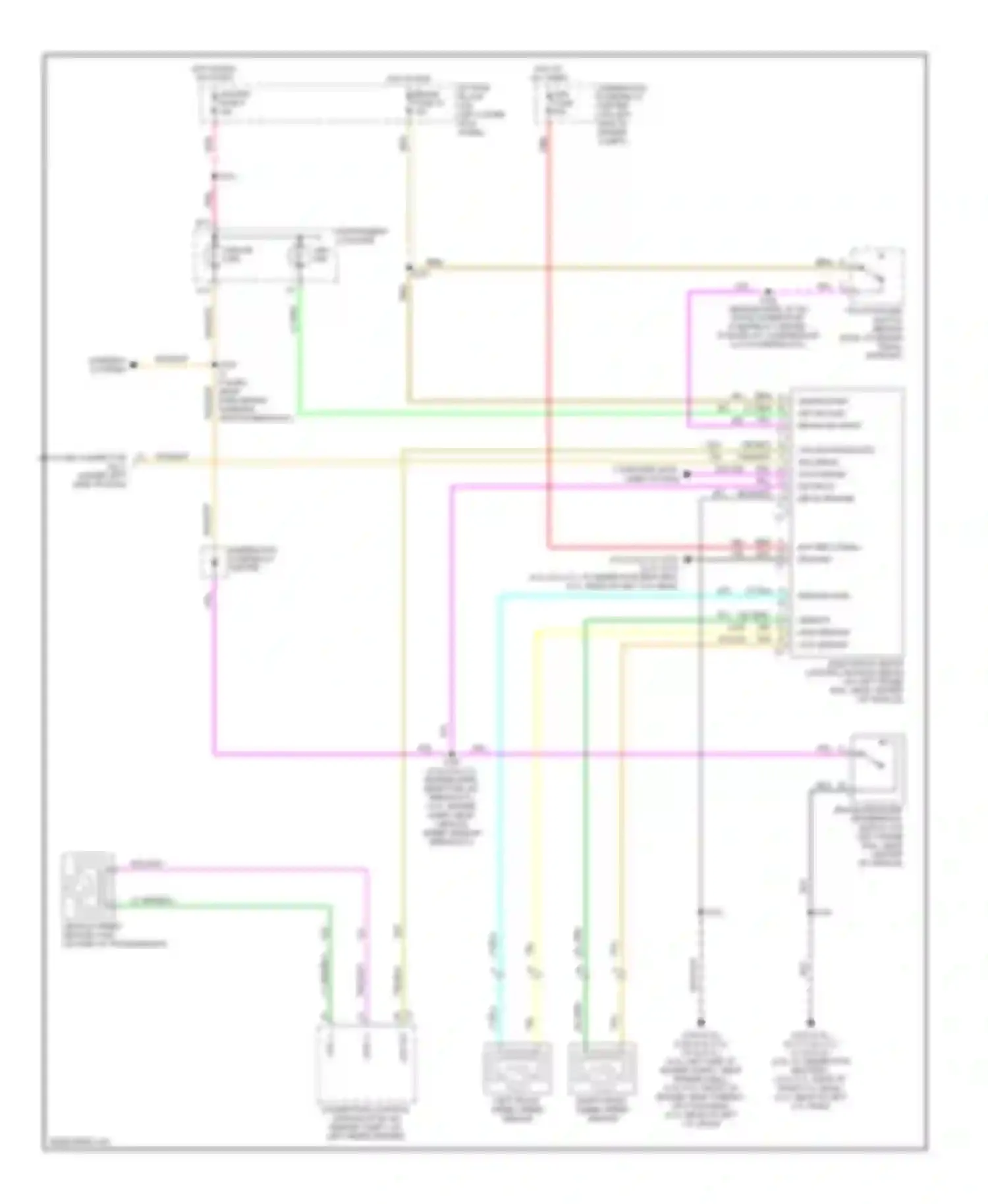 Wiring diagram ignition abs ind ground brake sw input for Chevrolet Chevy Express G2500  (1996-2012) (1 of 7)