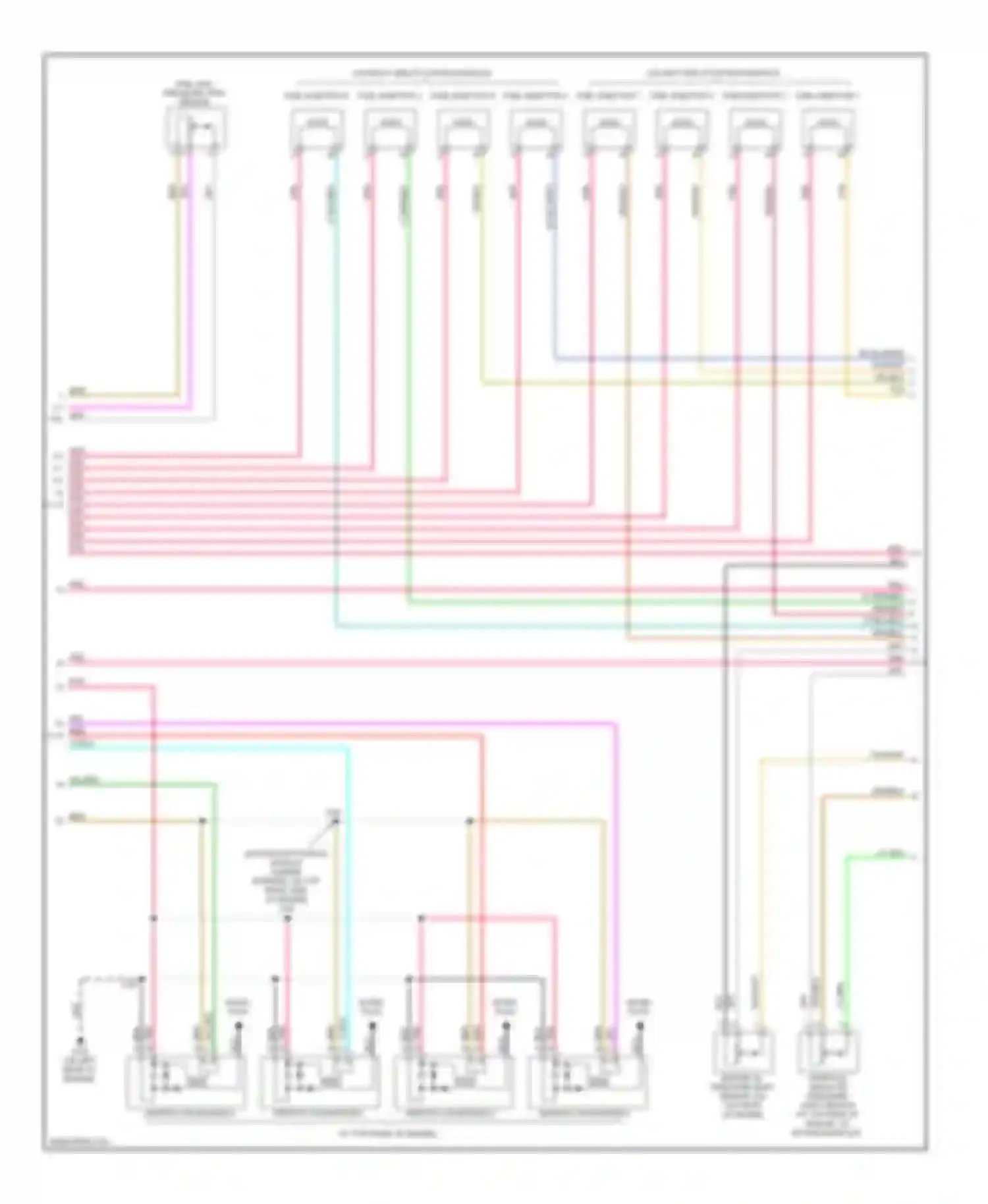 Wiring diagram ignition coil/module 2) for Chevrolet Chevy Express G2500  (1996-2012) (1 of 5)